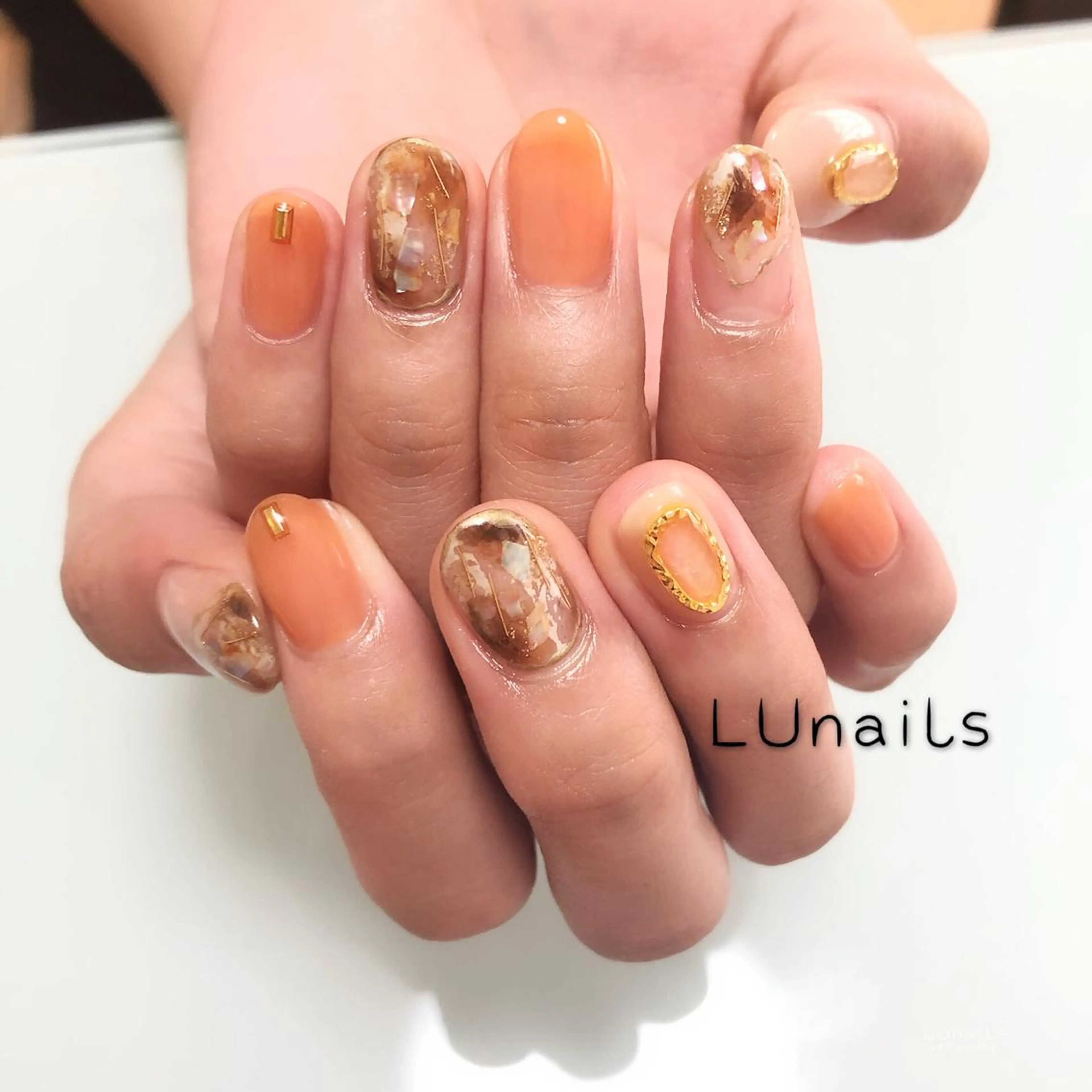 ネイル LUnails MAHOのネイルデザイン