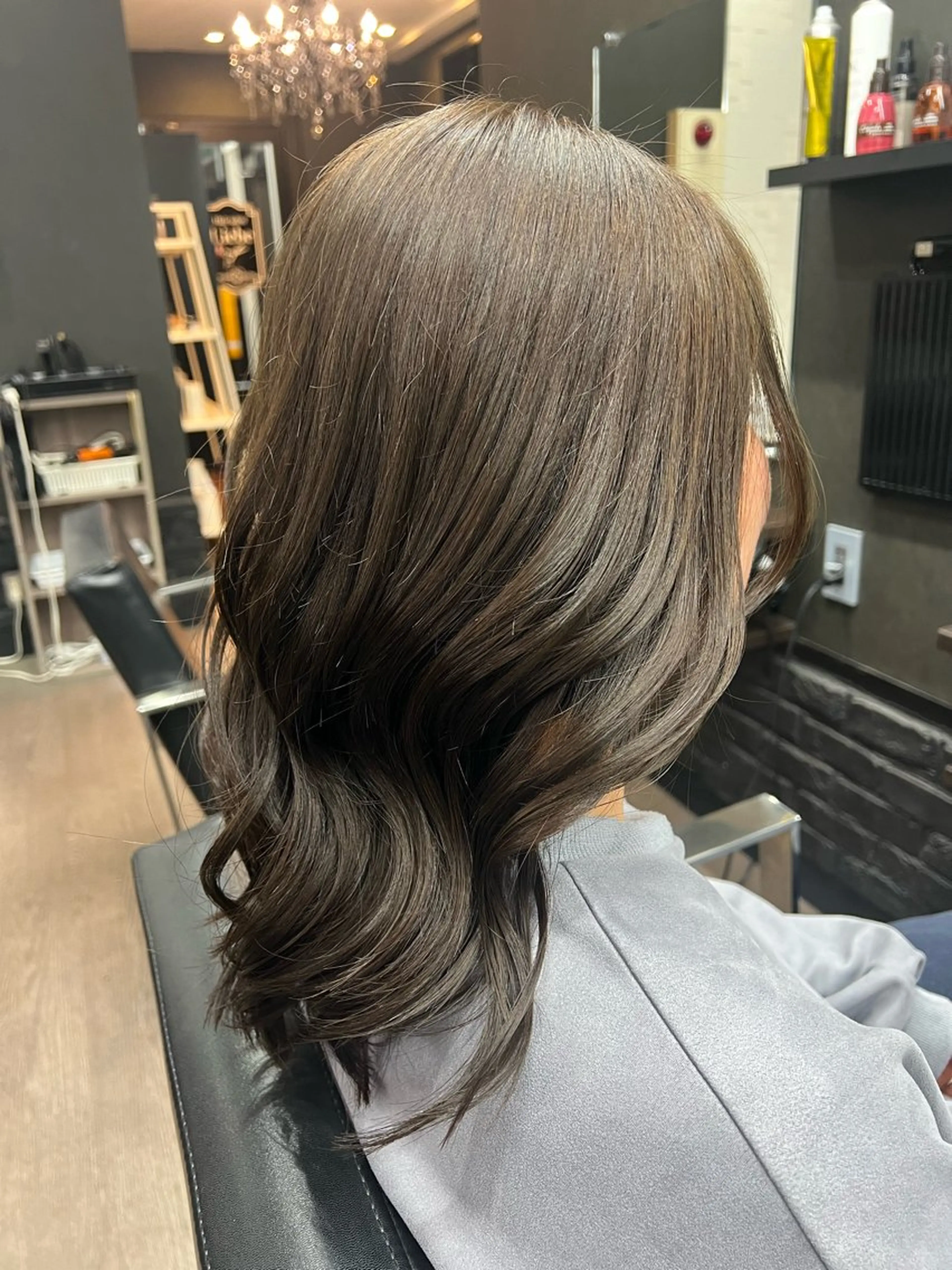 セミロング カラー Hair salon Liebe YUTAのヘアスタイル