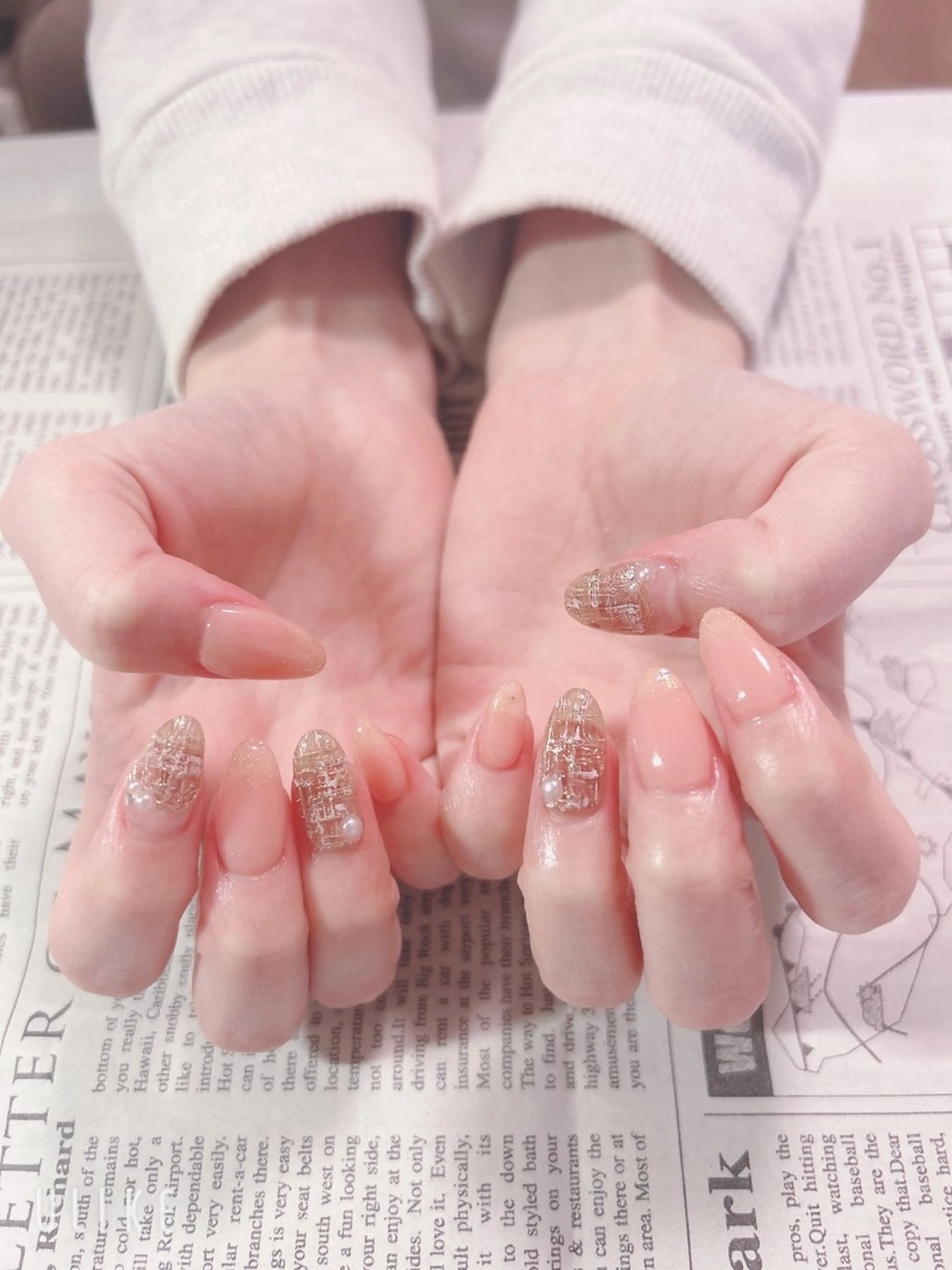 ネイル ハンドネイル ハンドケア 森山 舞のネイルデザイン