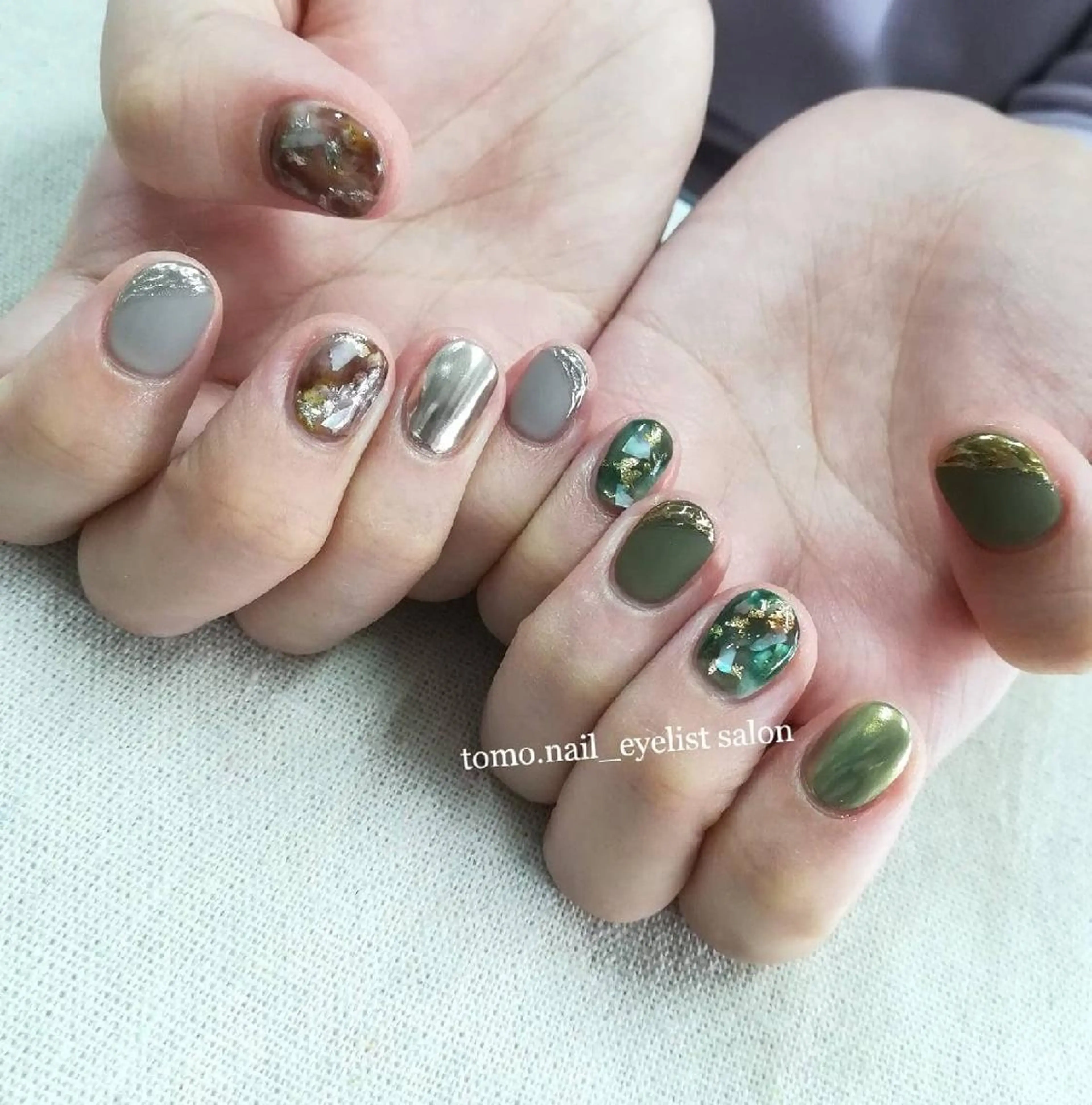 ネイル ニュアンスネイル シンプルネイル tomonail eyelistのマツエク・マツパデザイン