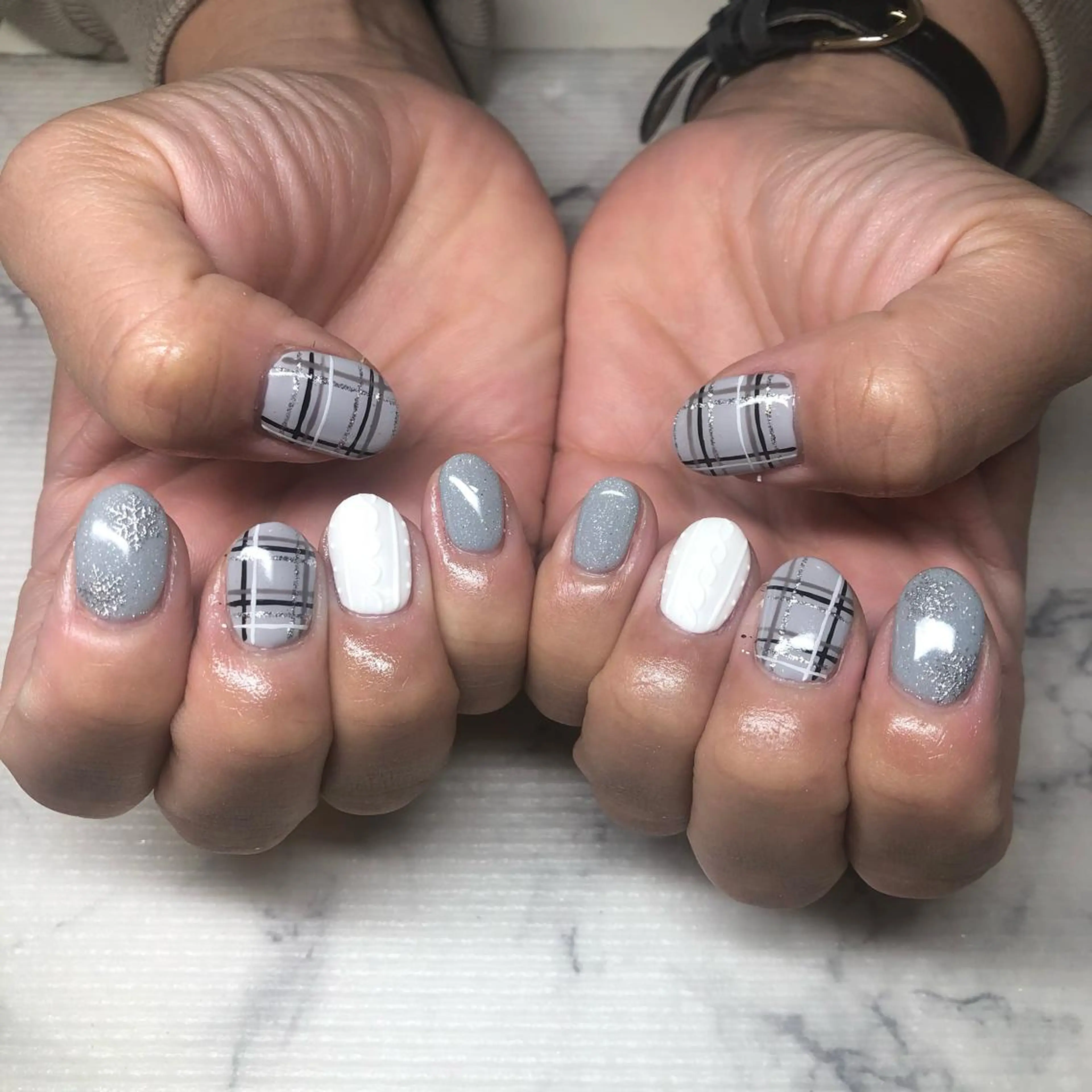 ネイル 持ち込み いちじゅう あおいのネイルデザイン