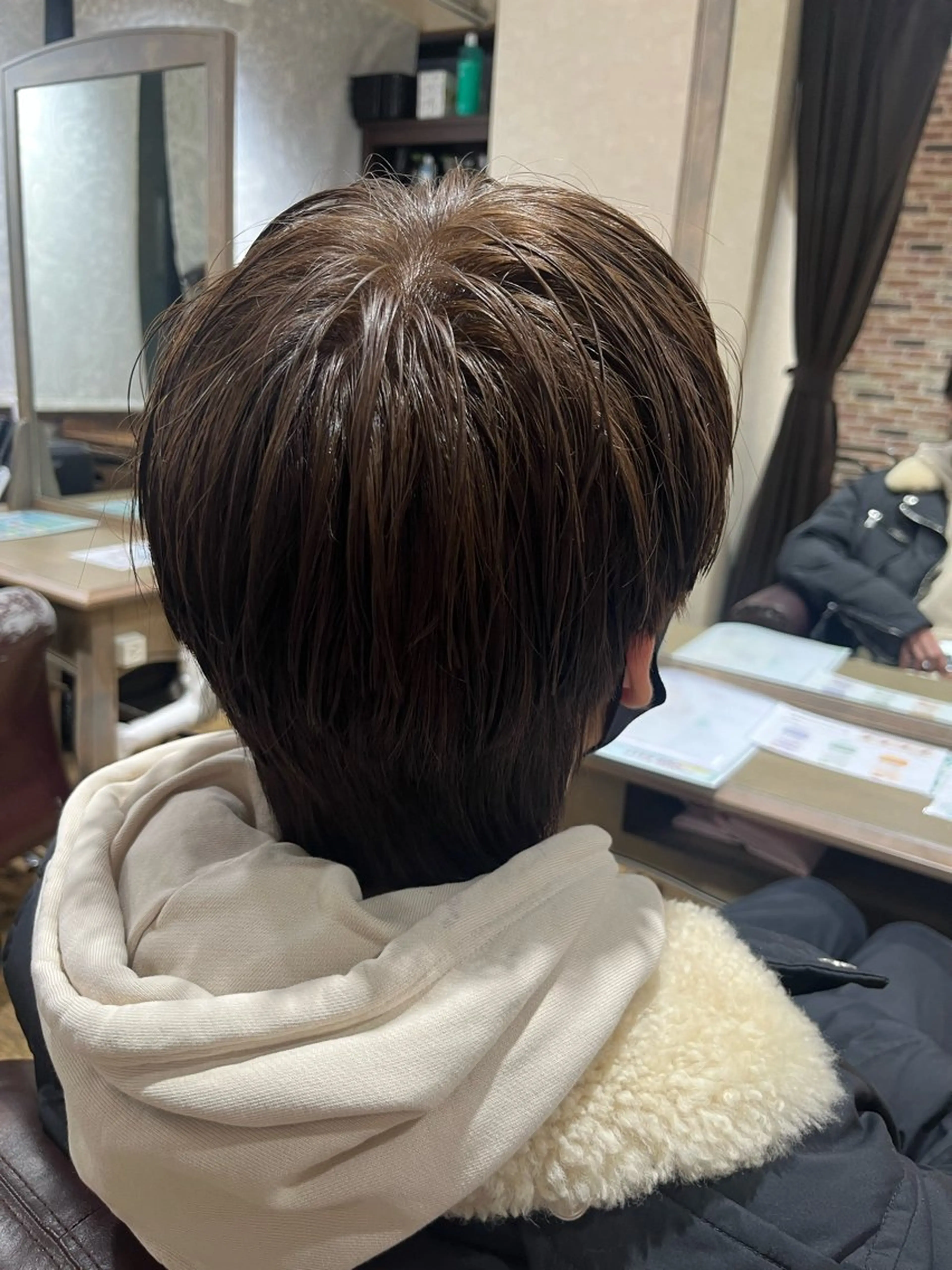 髪質改善カラーエステ(白髪染めも可能)の写真