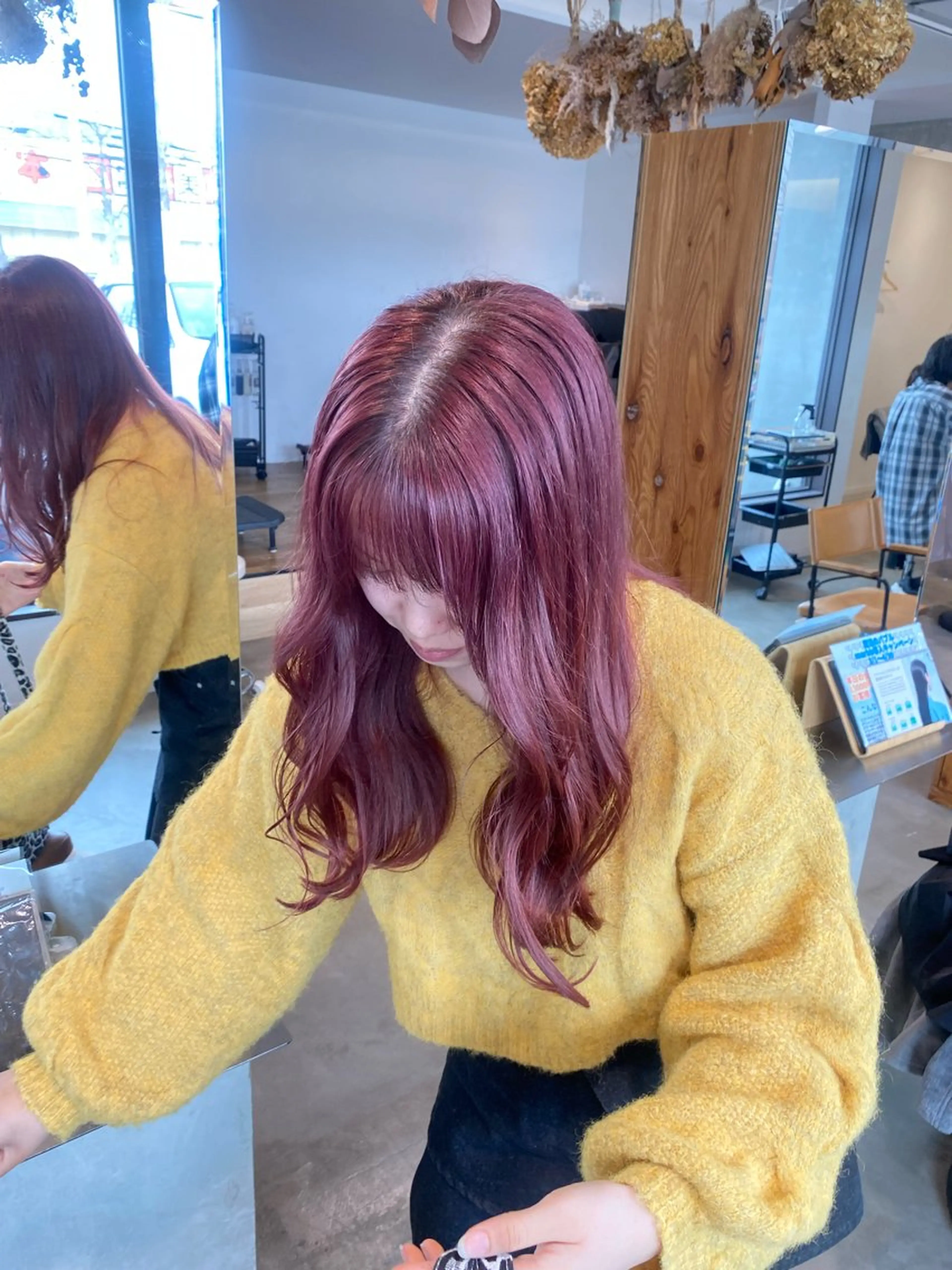 カラー tote. 成瀬晃のヘアスタイル