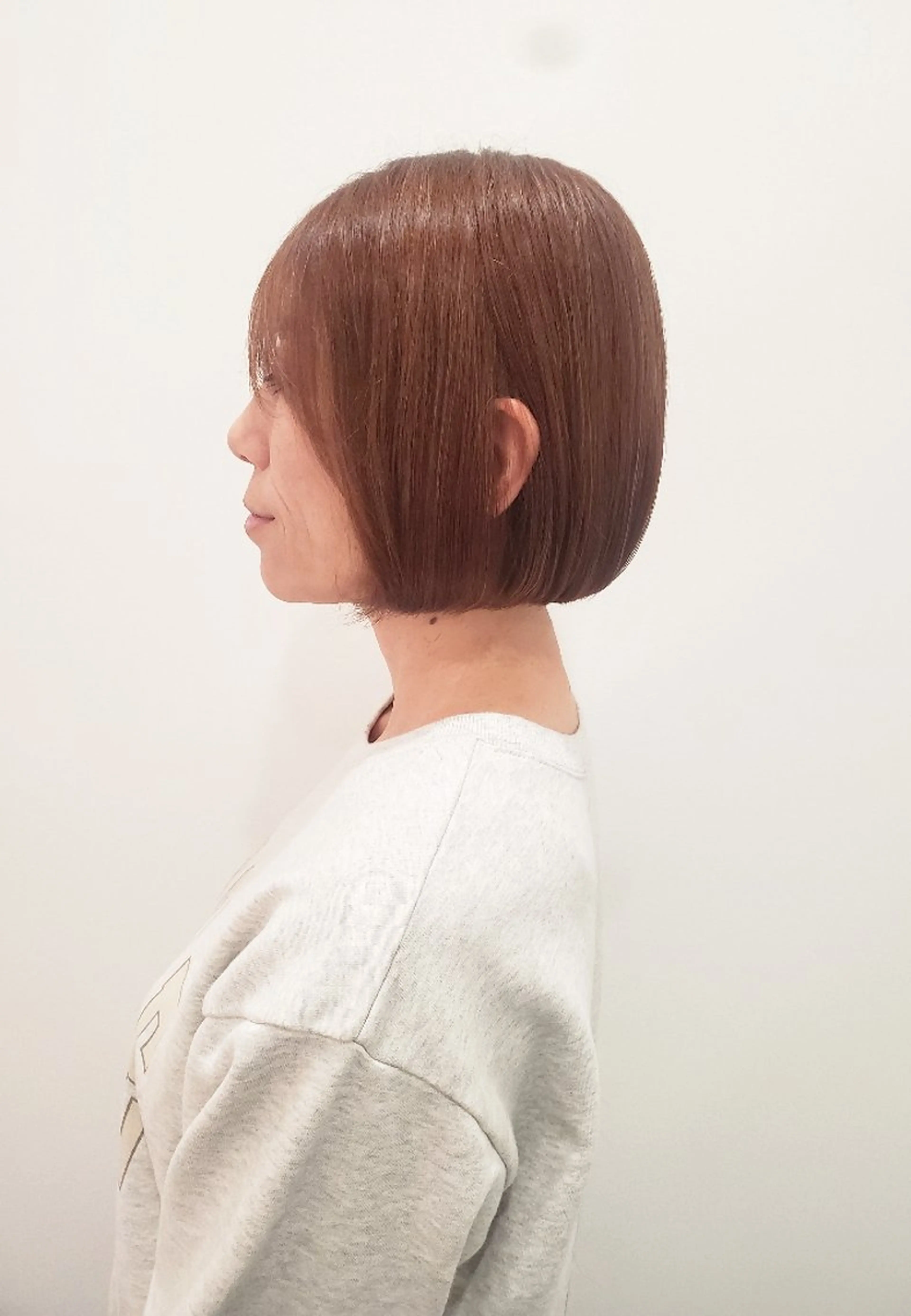 ショート カラー カット ヘアカラー トリートメント ヘッドスパ 齋藤 愛美のヘアスタイル