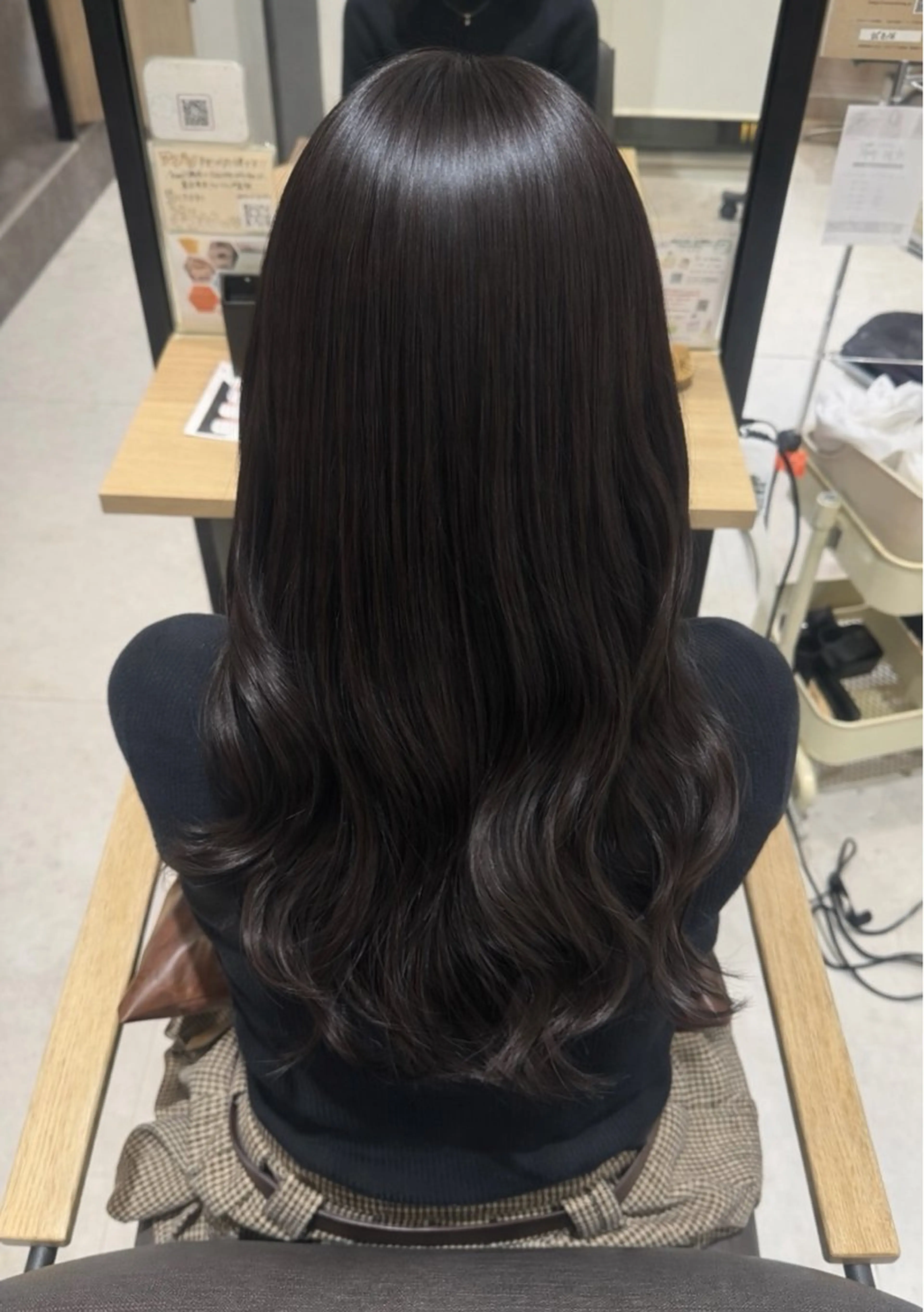 💎毛先･前髪カット+カラー+トリートメント💎 土日+1000円の写真