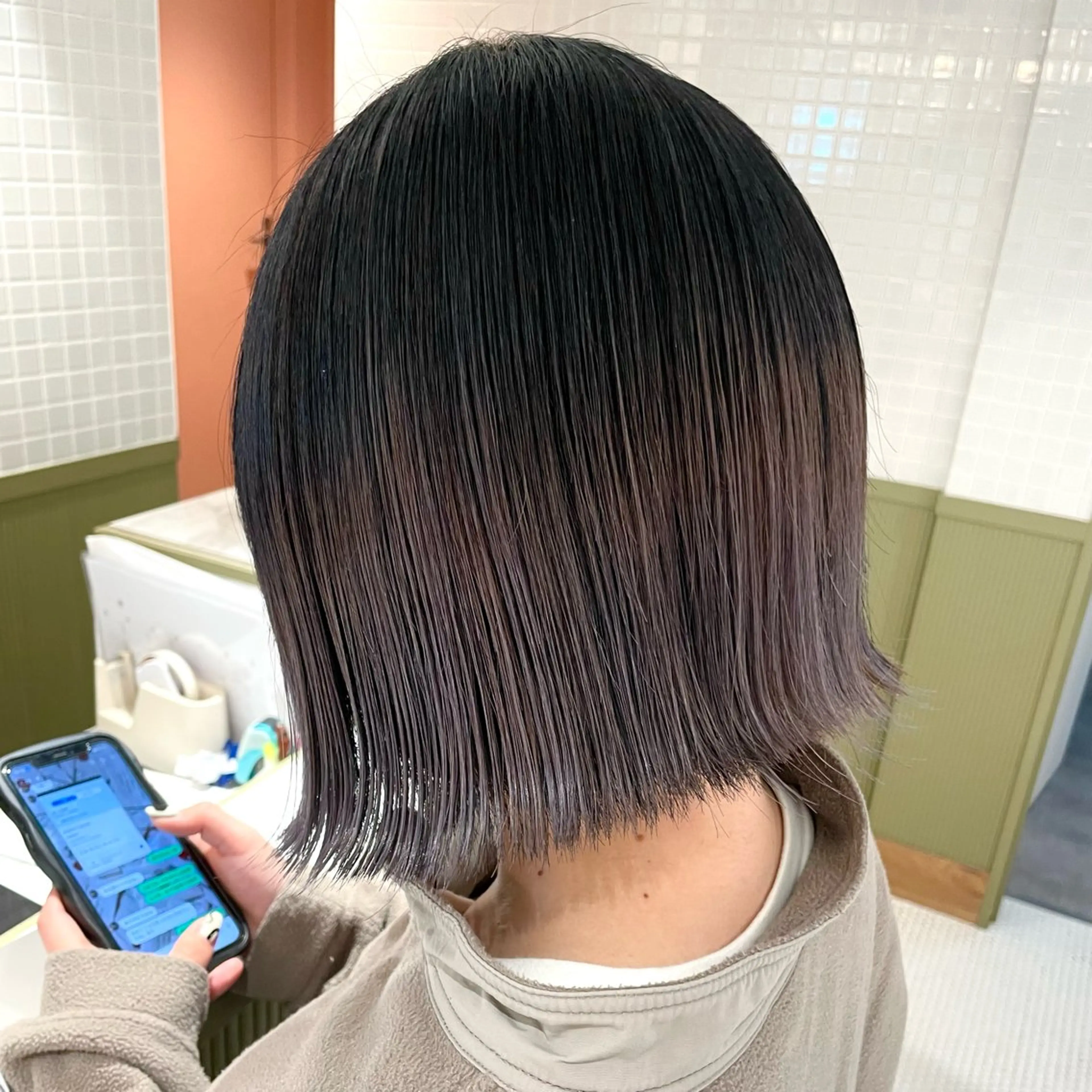 カラー グラデーションカラー 🎯🦖ʜᴀɴᴀ /ショートカット🌷のヘアスタイル