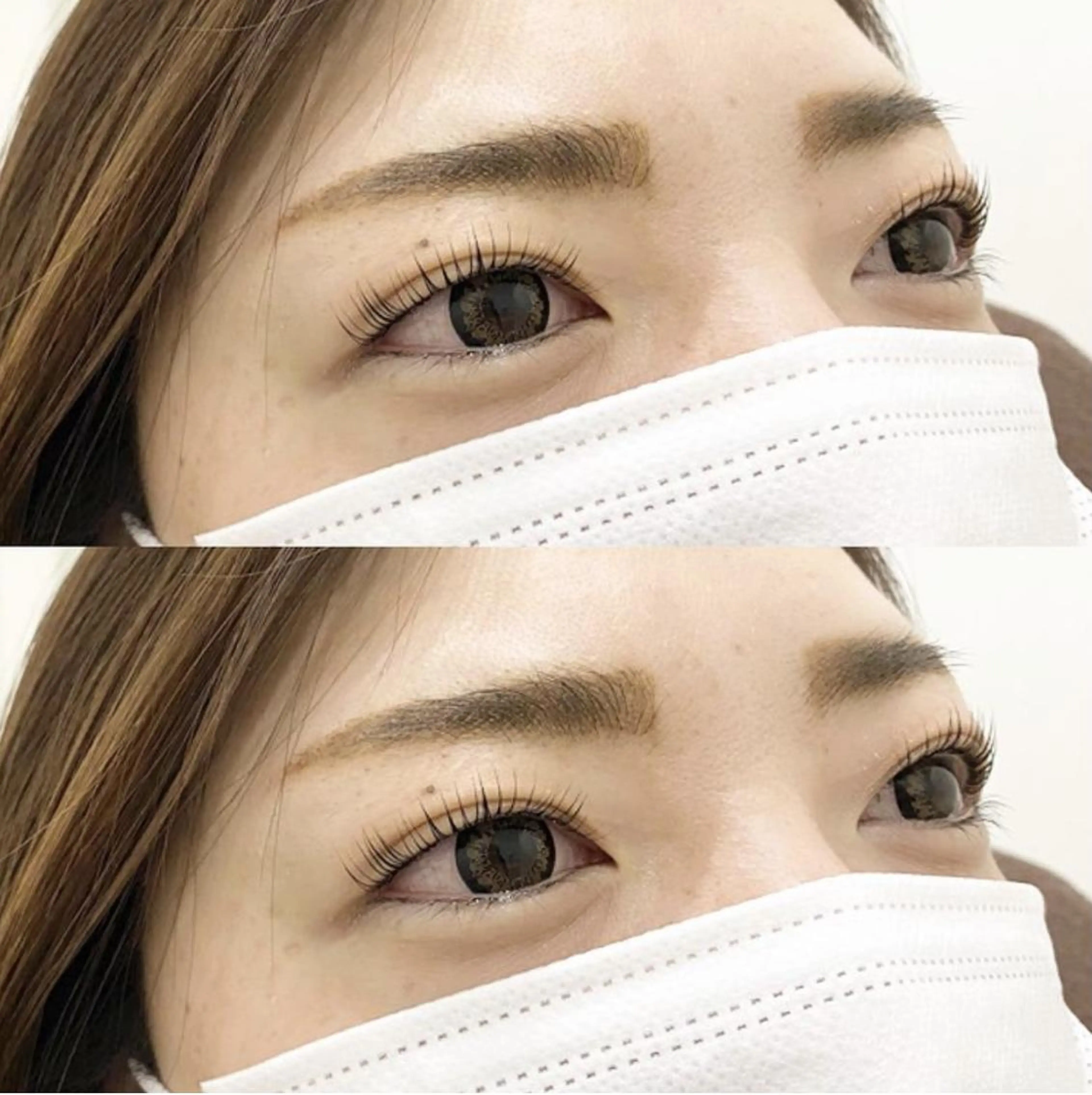 マツエク・マツパ パリジェンヌラッシュリフト Bunny eyes NEWOTANI博多のマツエク・マツパデザイン