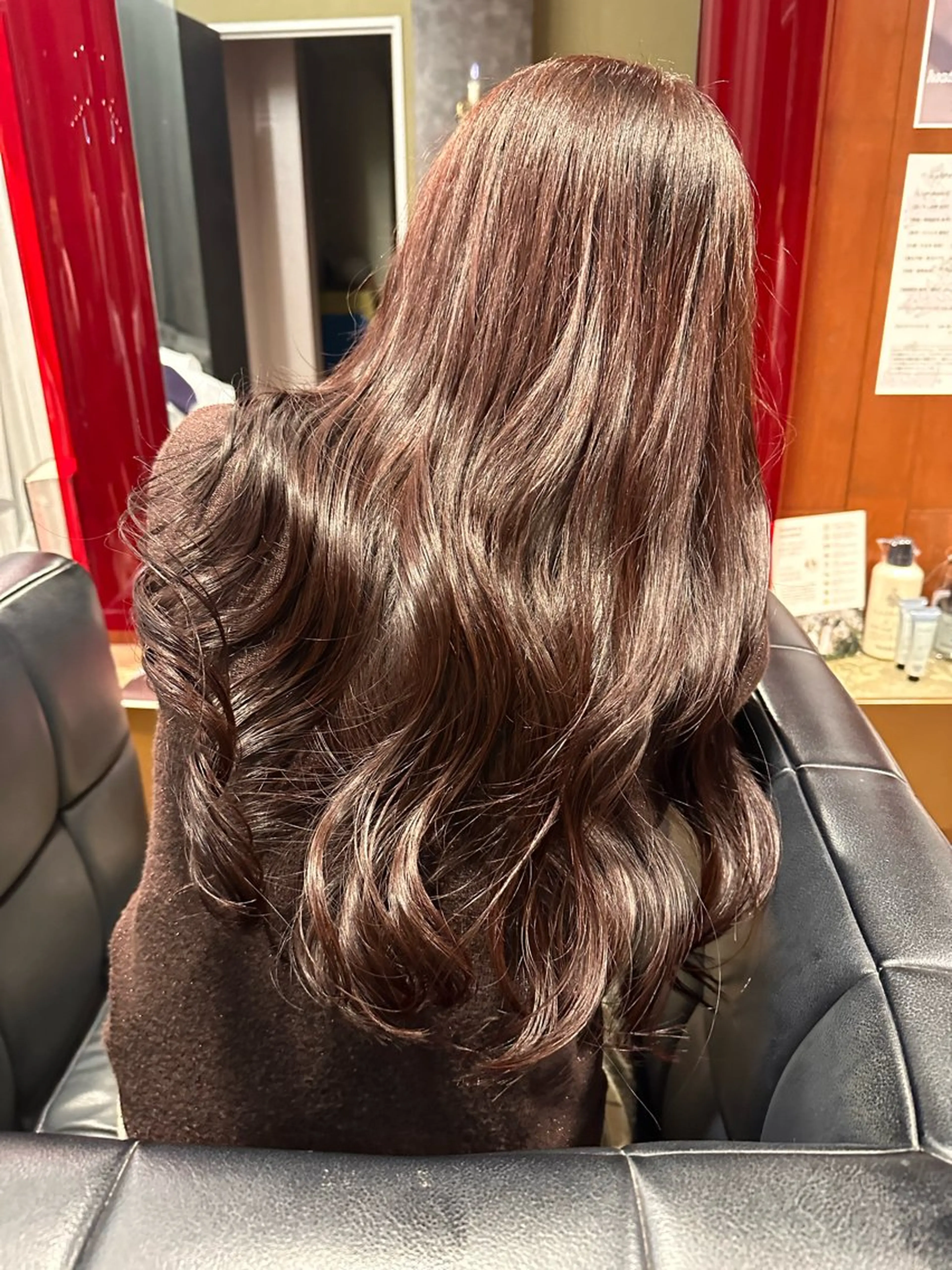 ロング カラー 米山 璃奈のヘアスタイル