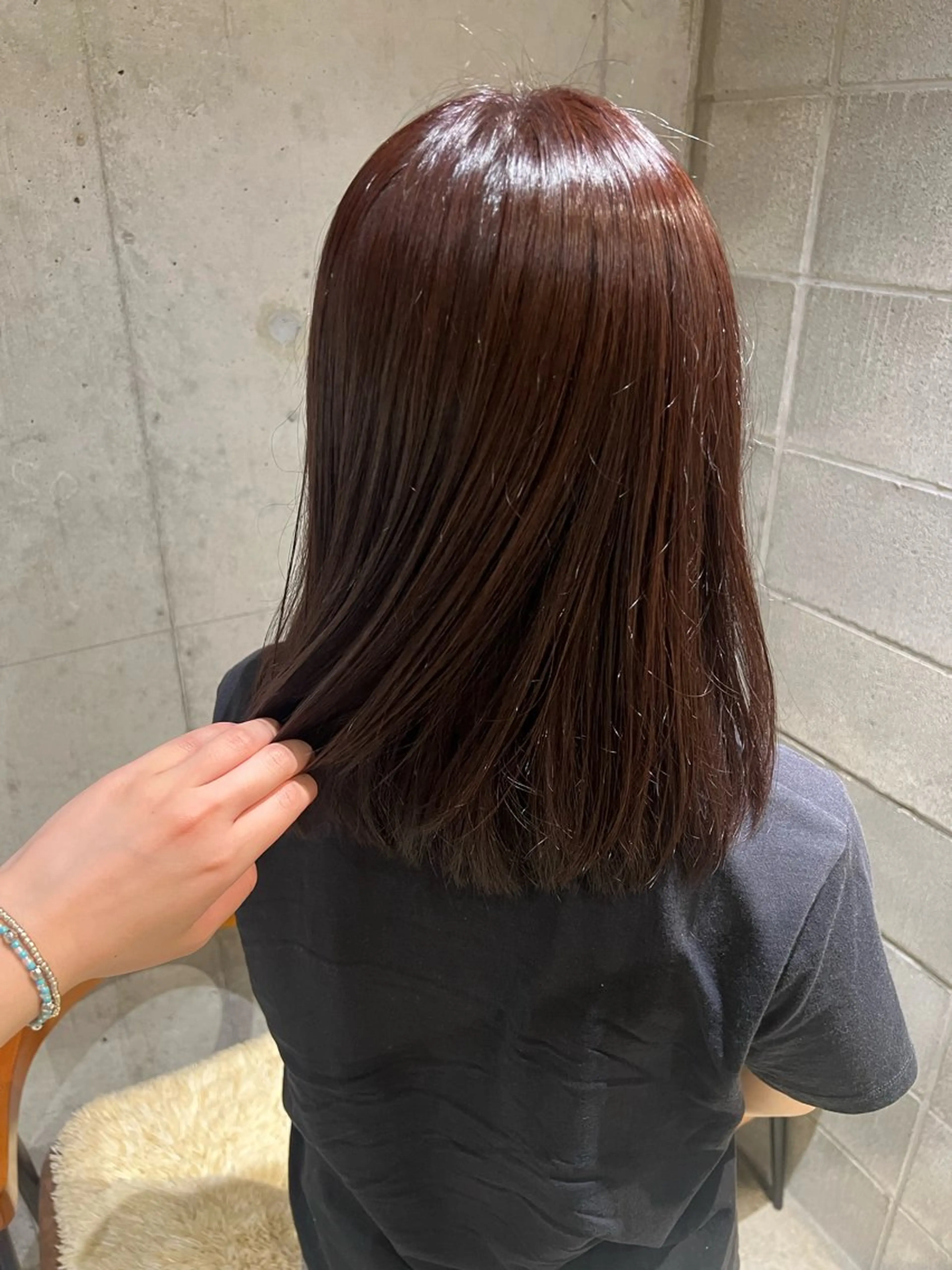 カラー ピンクカラー Fuka ⭐️のヘアスタイル