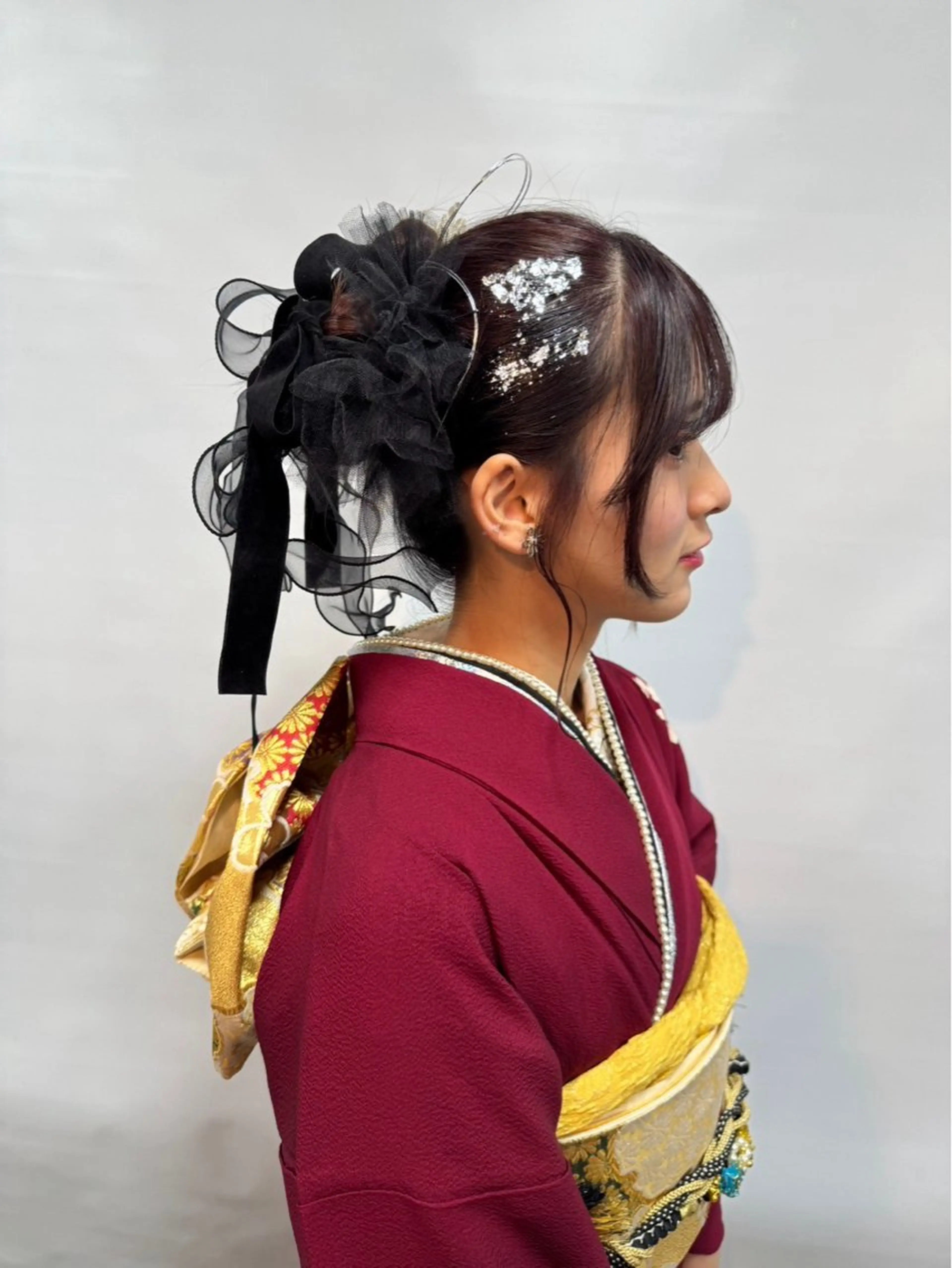 ロング ヘアアレンジ ヘアセット イツキ🌕デザインカ ラー🥨髪質改善🫧のヘアスタイル