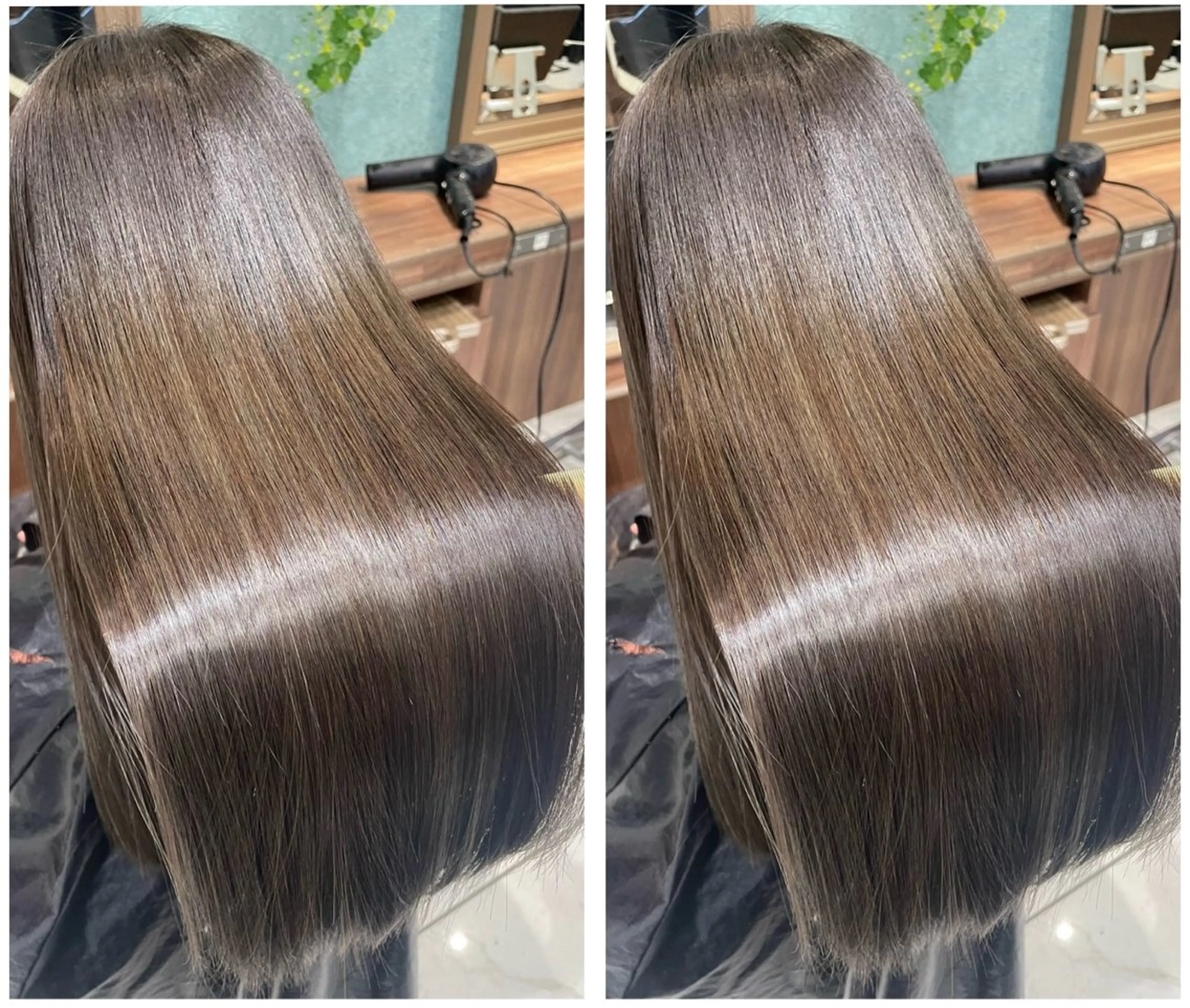 🉐ミニモ学割🌸湿気や汗に負けない、さらツヤストレート✨ 💎縮毛矯正💎の写真