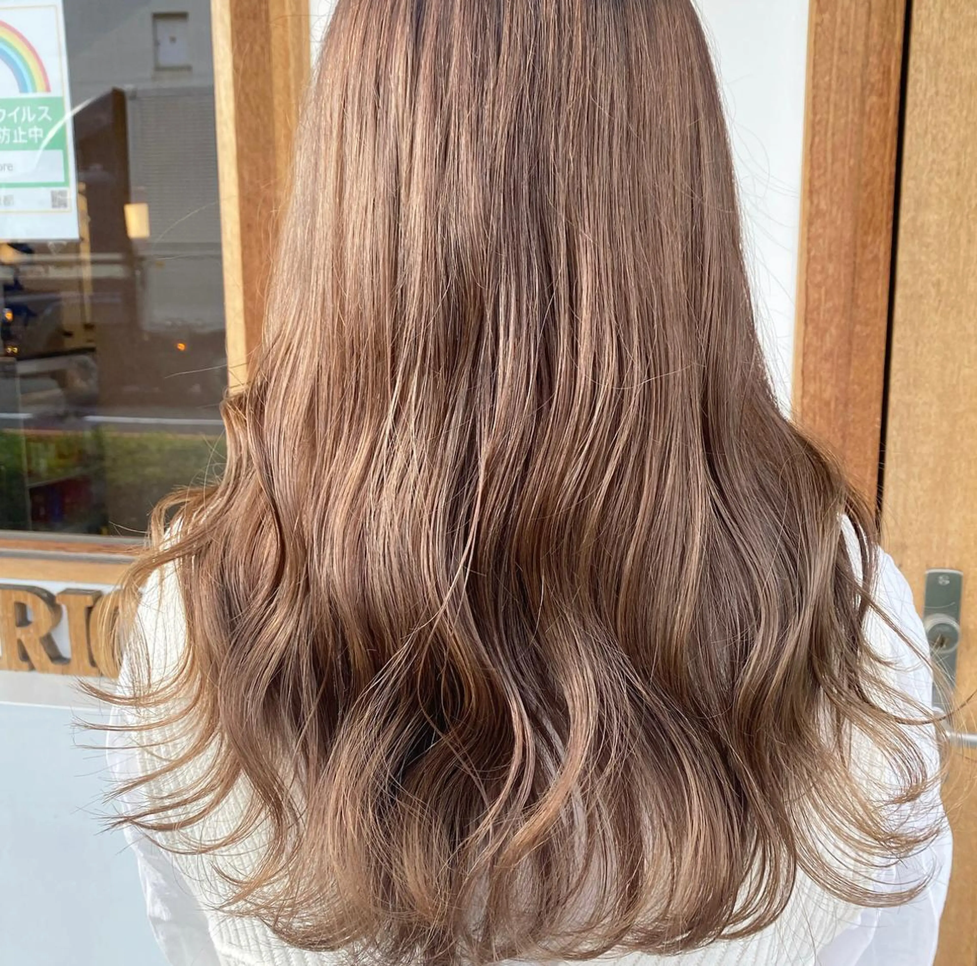 ロング カラー ブリーチ 立花 ふたば🌱のヘアスタイル