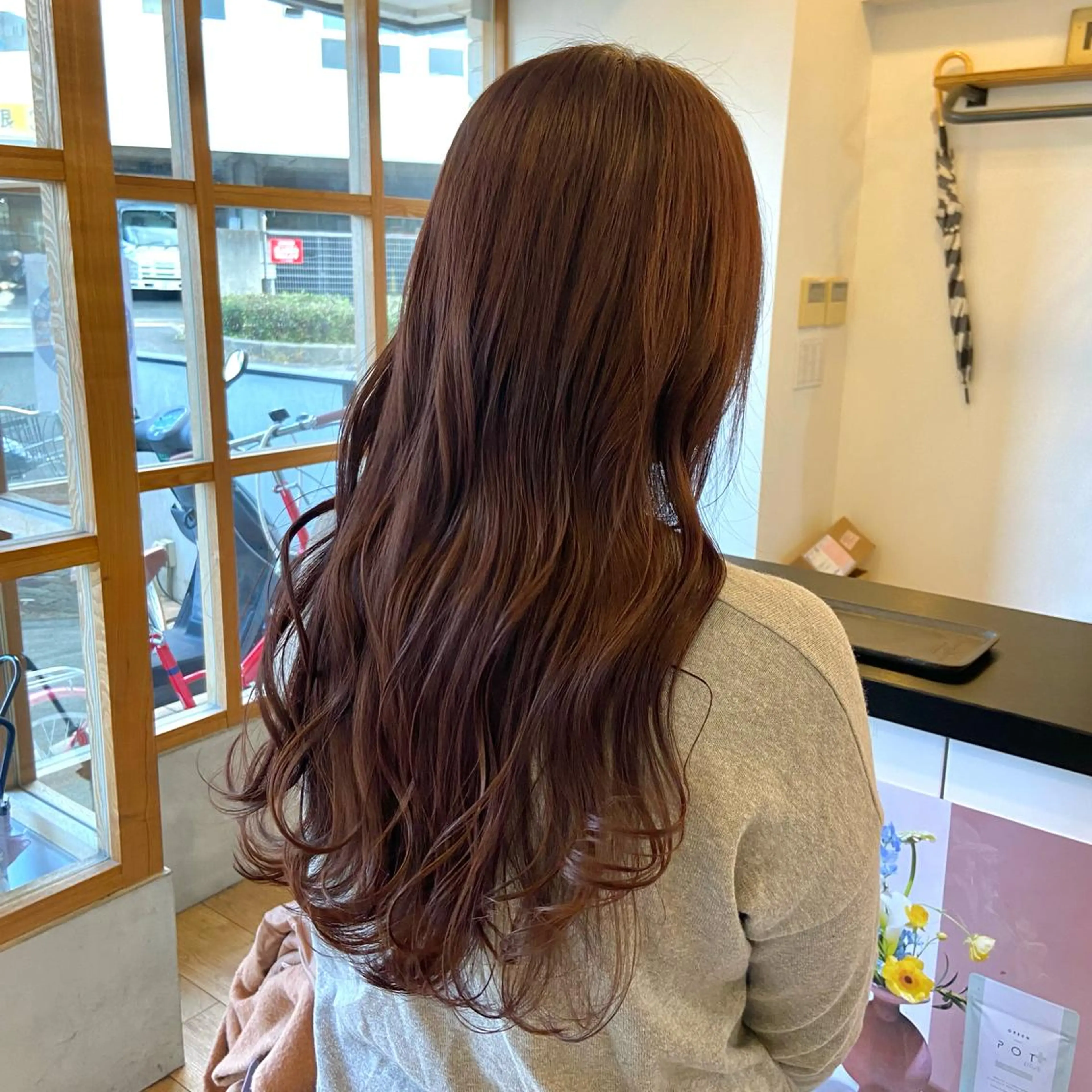 ロング 韓国|ミルクティ momoeのヘアスタイル