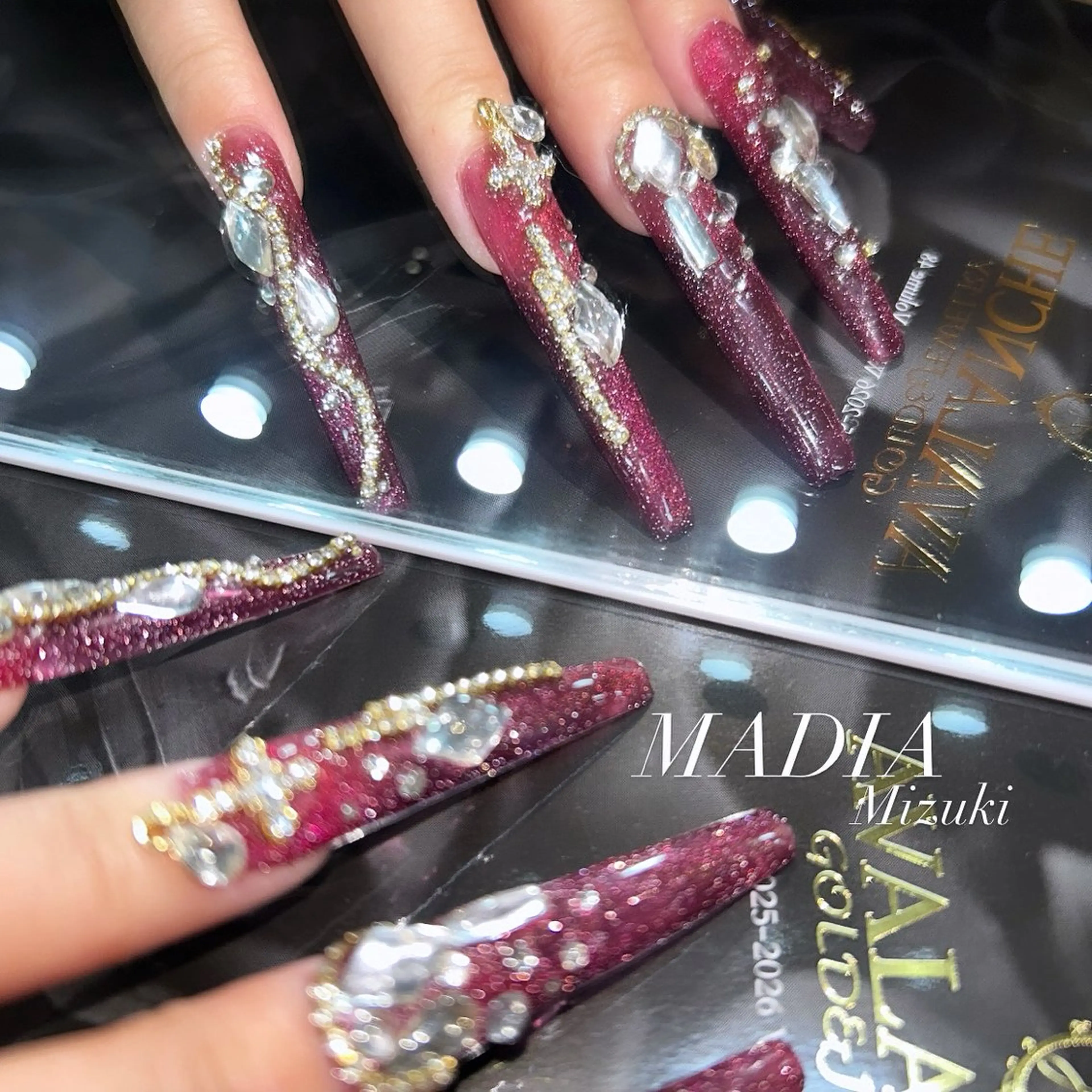 ネイル スカルプネイル Nailsalon MADIA所属・石塚 みずきのネイルデザイン