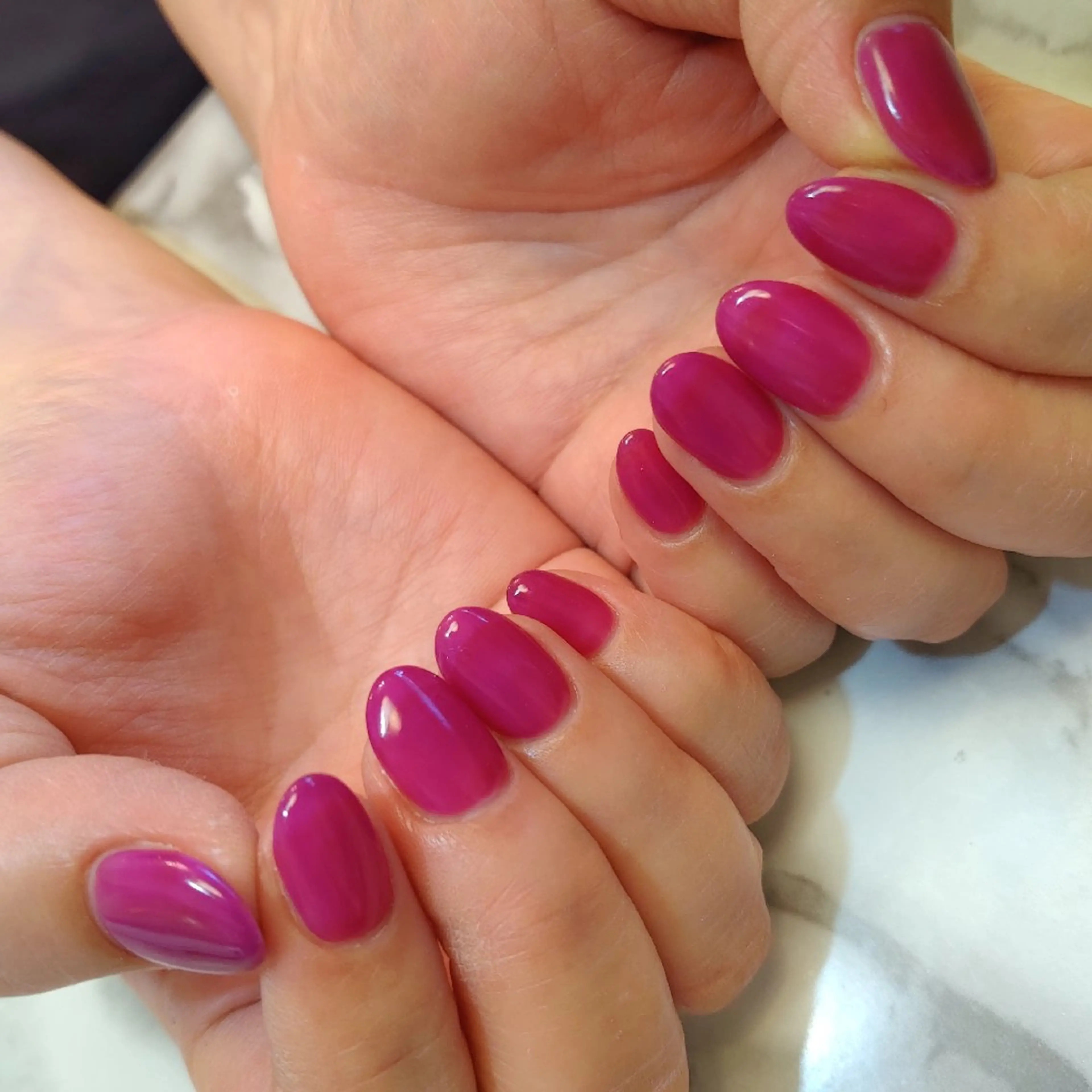 ネイル ワンカラーネイル ジェヌインネイル 河内のネイルデザイン