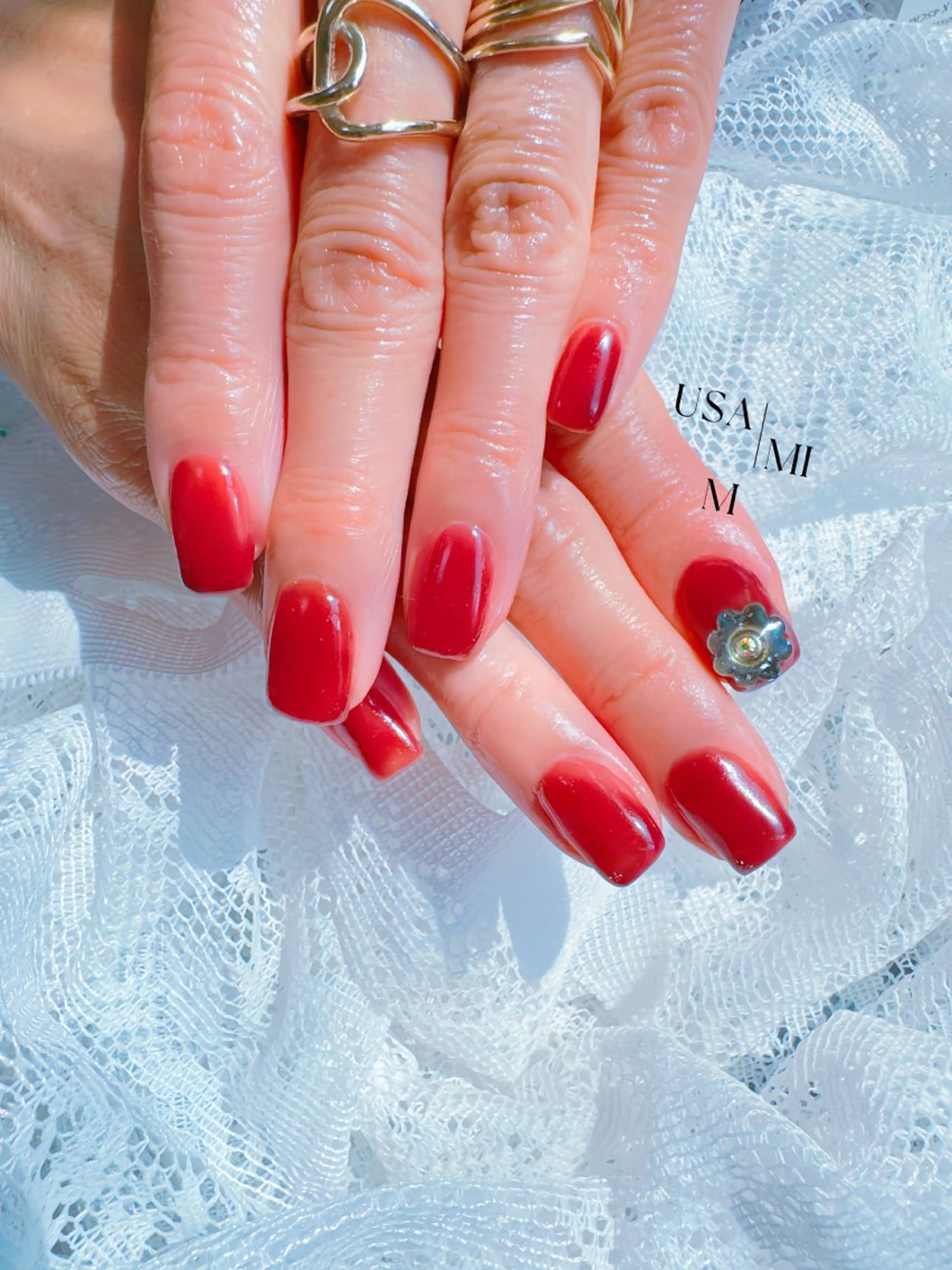 ネイル ハンドネイル USAMiMi 🐰💕のネイルデザイン