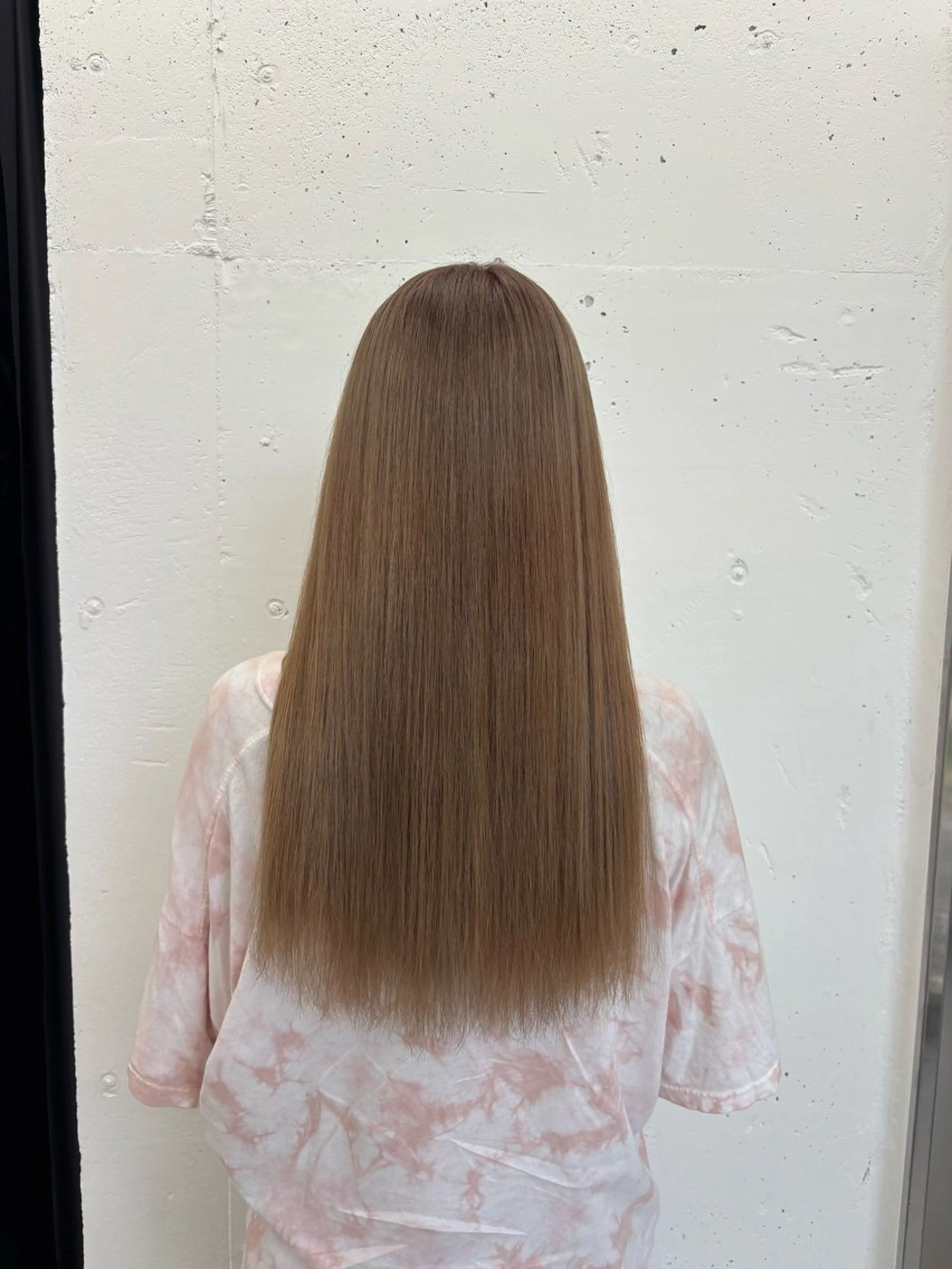 ロング カラー ベージュカラー ミルクティーベージュ 🌼あいり🌼 JILLSTUDIOのヘアスタイル