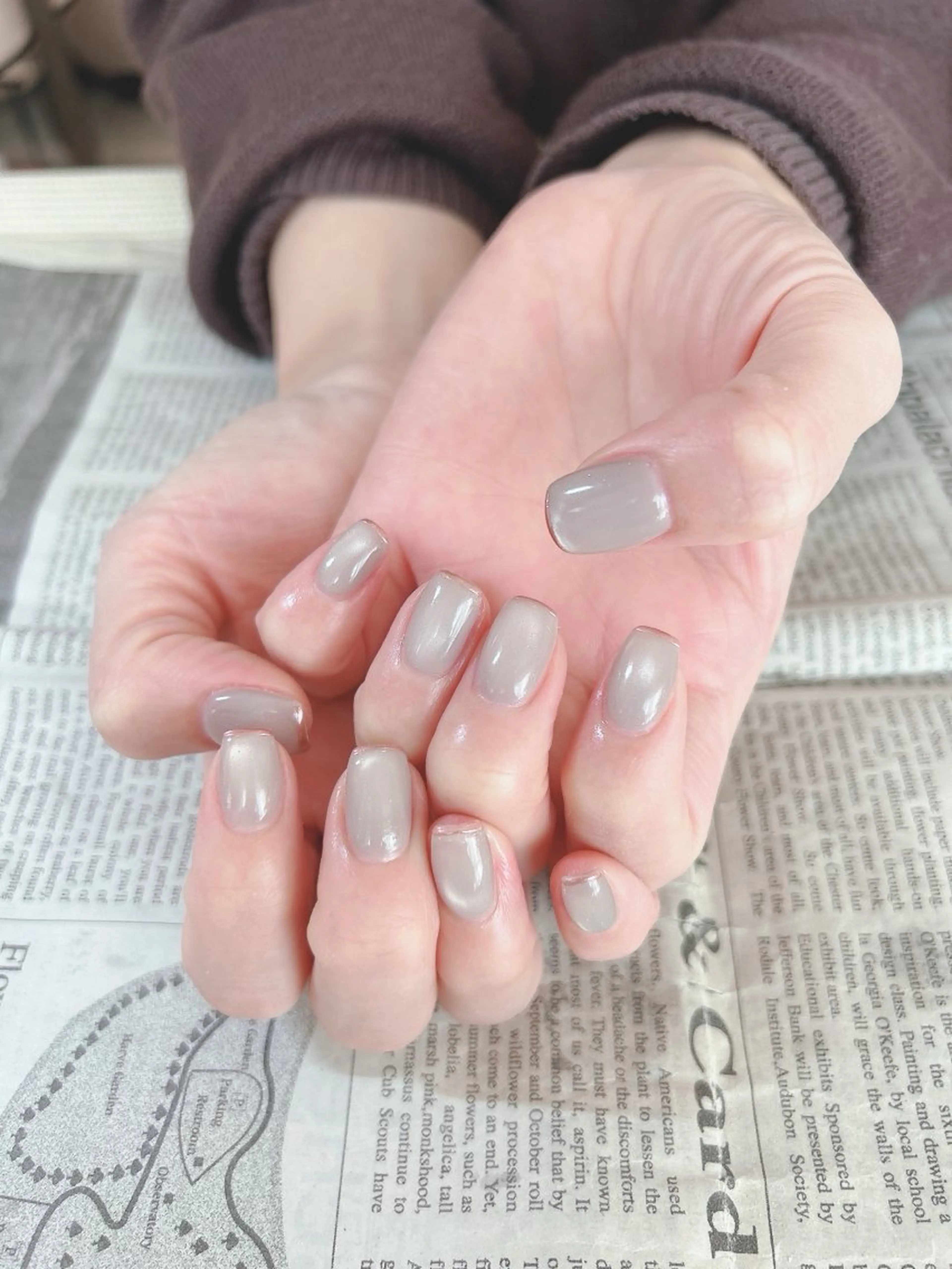 ネイル ハンドネイル ハンドケア 森山 舞のネイルデザイン