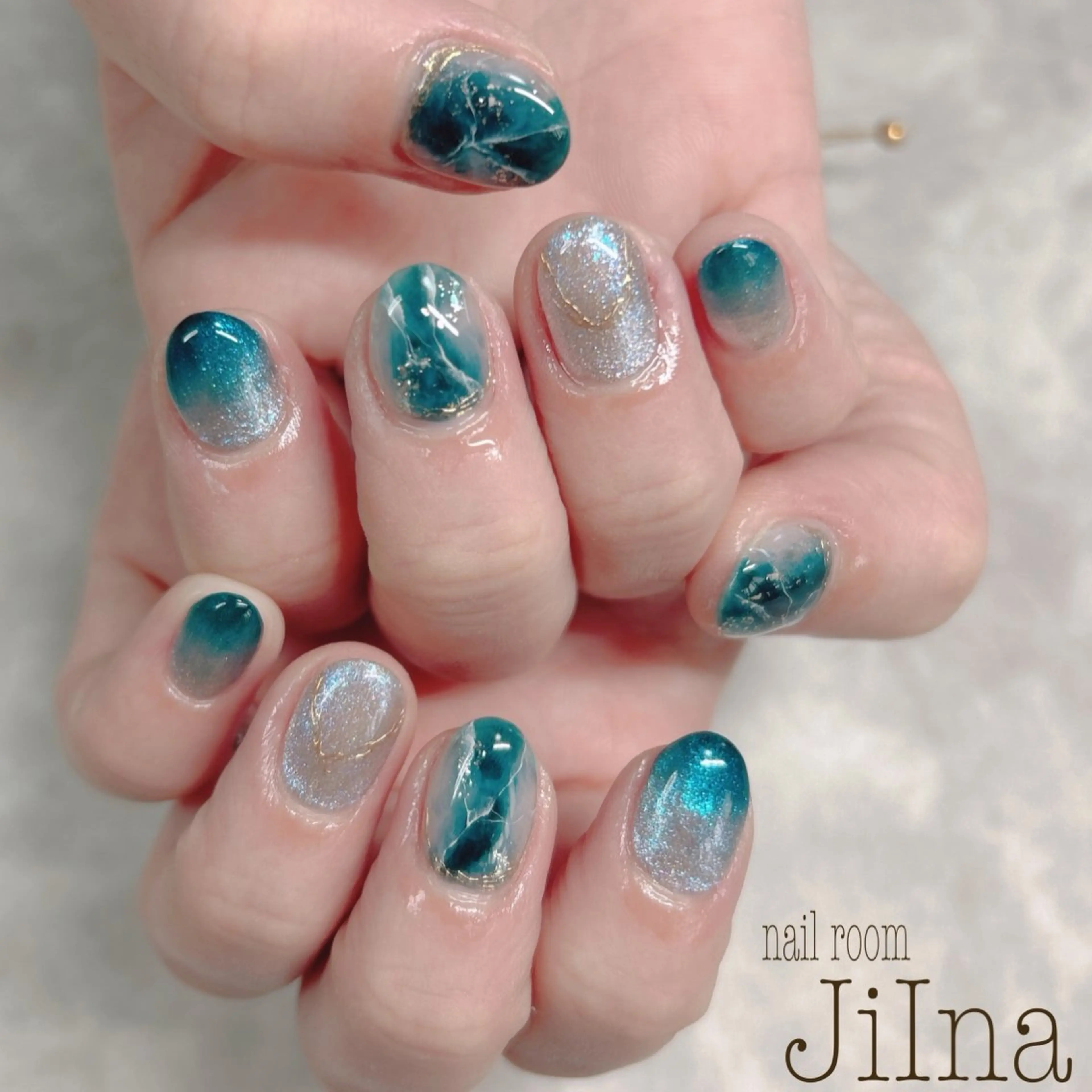 ネイル 持ち込み JiIna nailのネイルデザイン