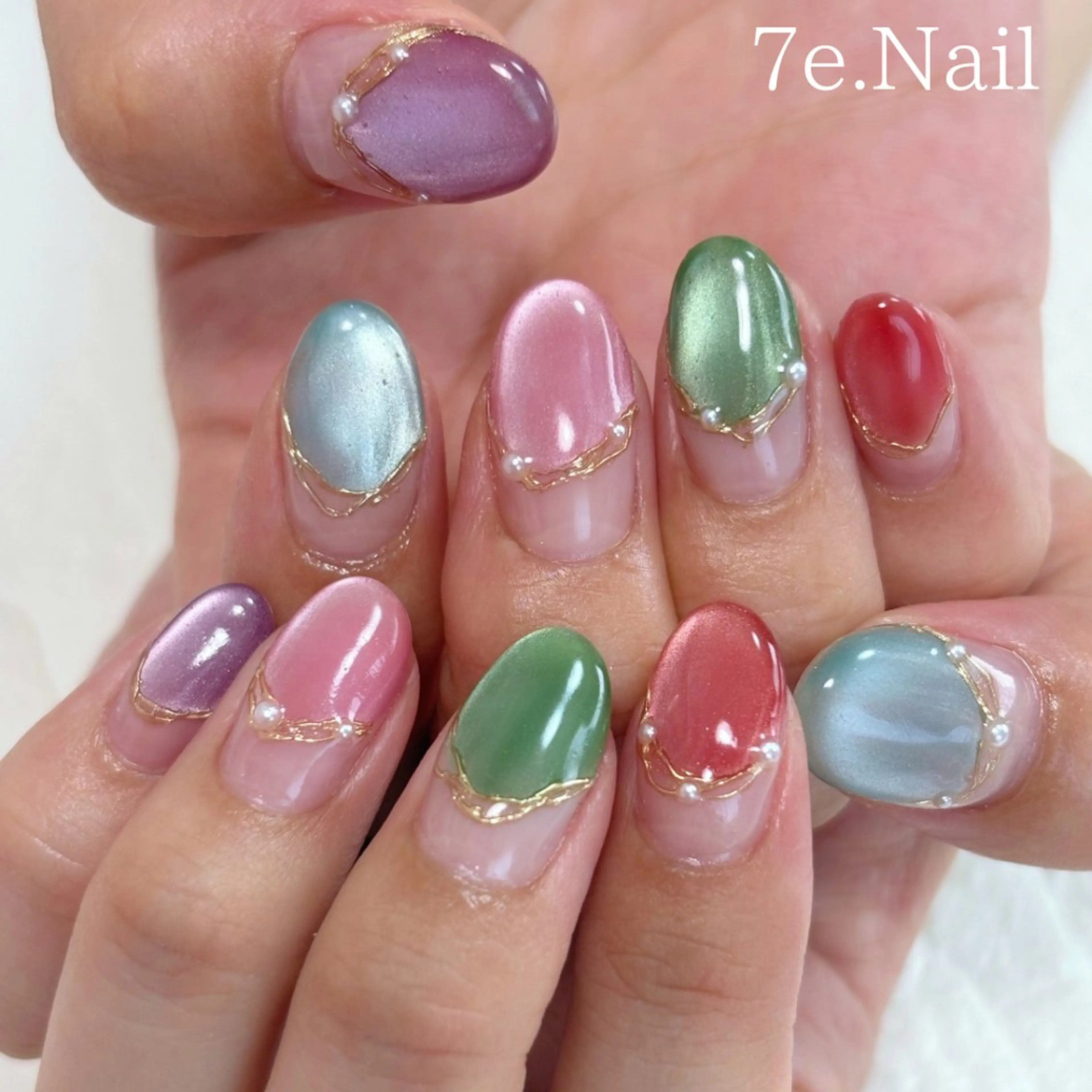 ネイル 7e. Nailのネイルデザイン
