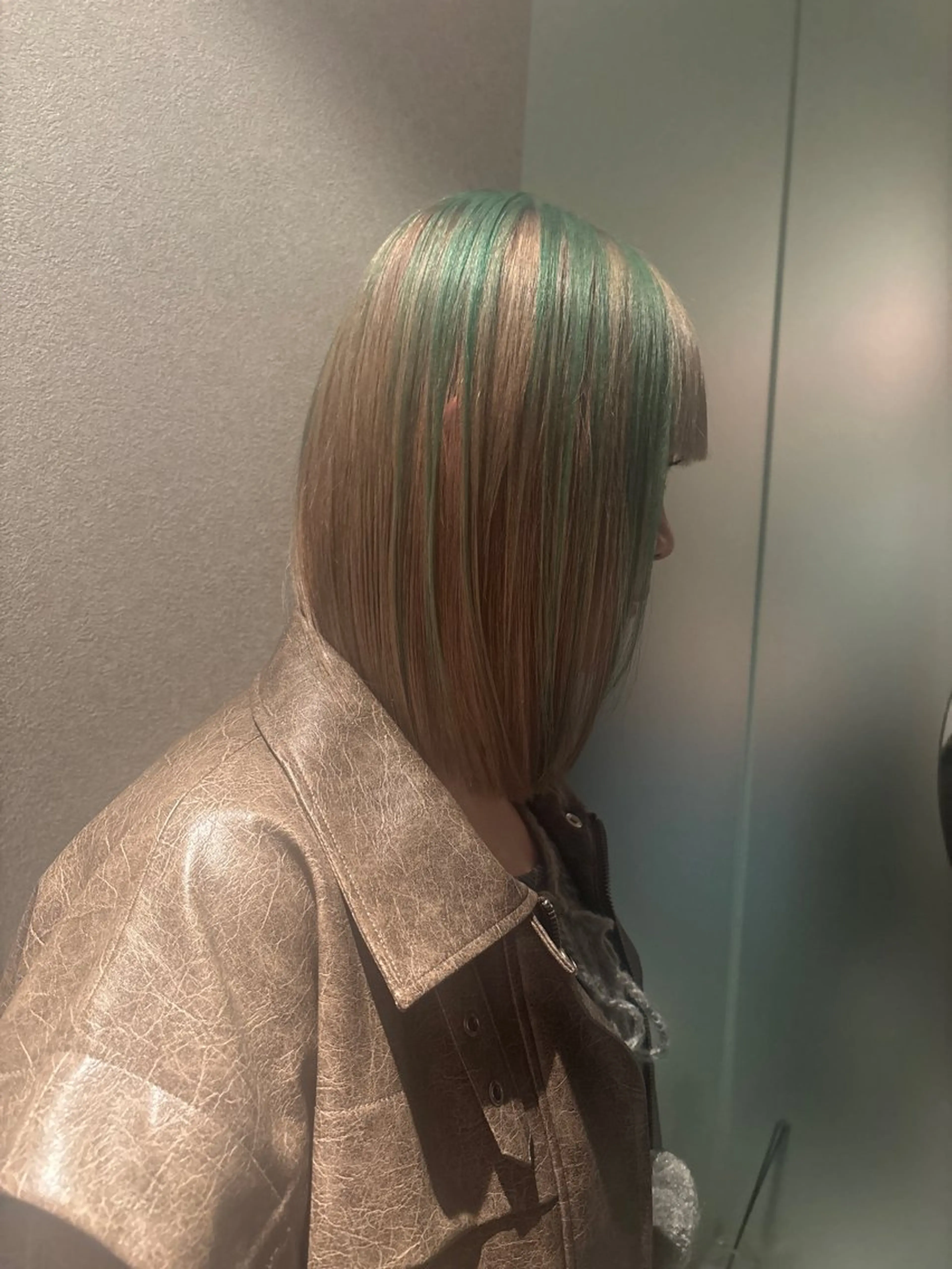 【期間限定🌸】ブリーチカラー+ダメージ補修トリートメント +韓国風ヘアセット✧︎の写真