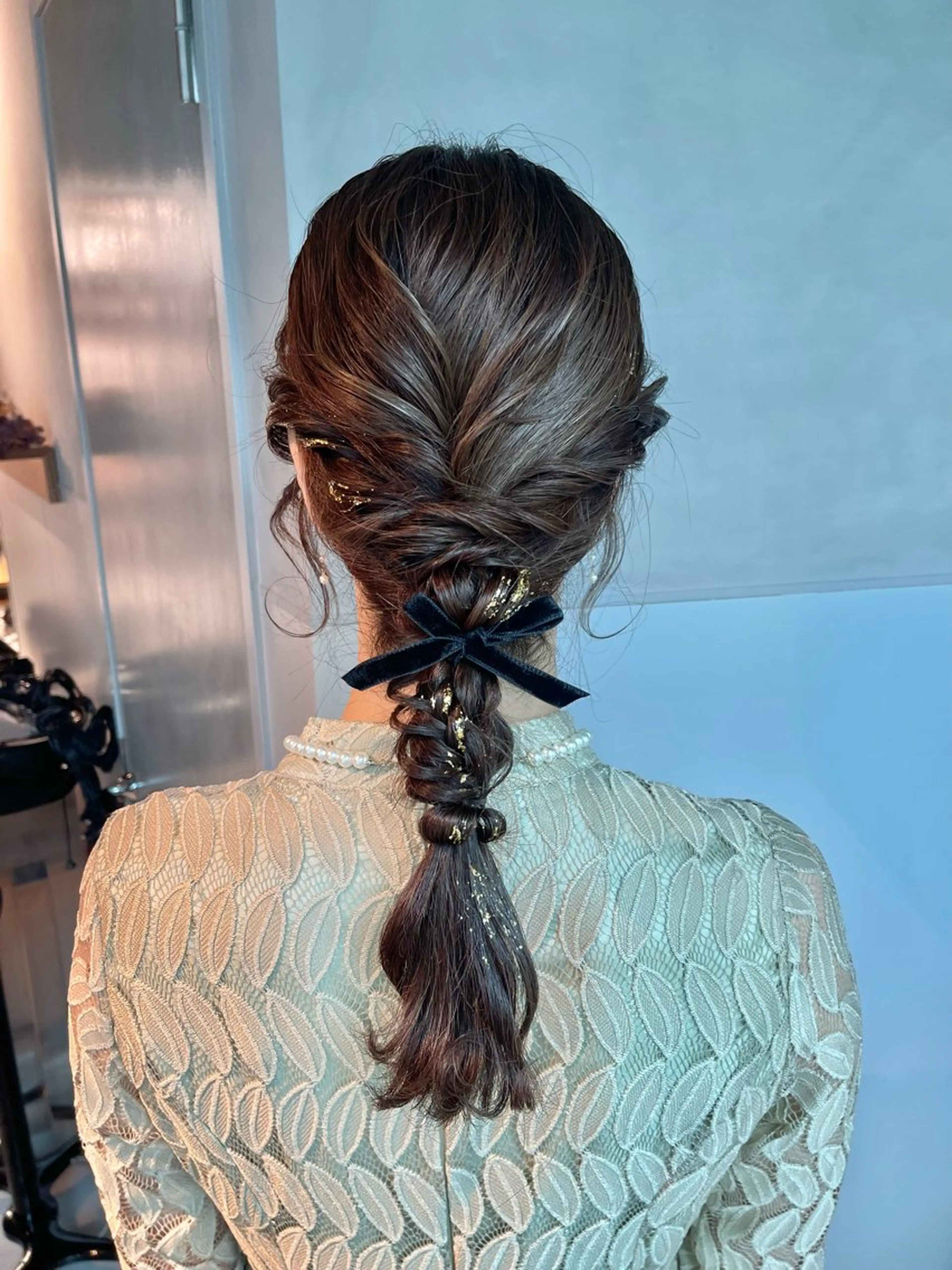 ヘアアレンジ 結婚式・ブライダル 卒業式のヘアスタイル ヘアセット charm《銀座》 ヘアセット/縮毛矯正のヘアスタイル