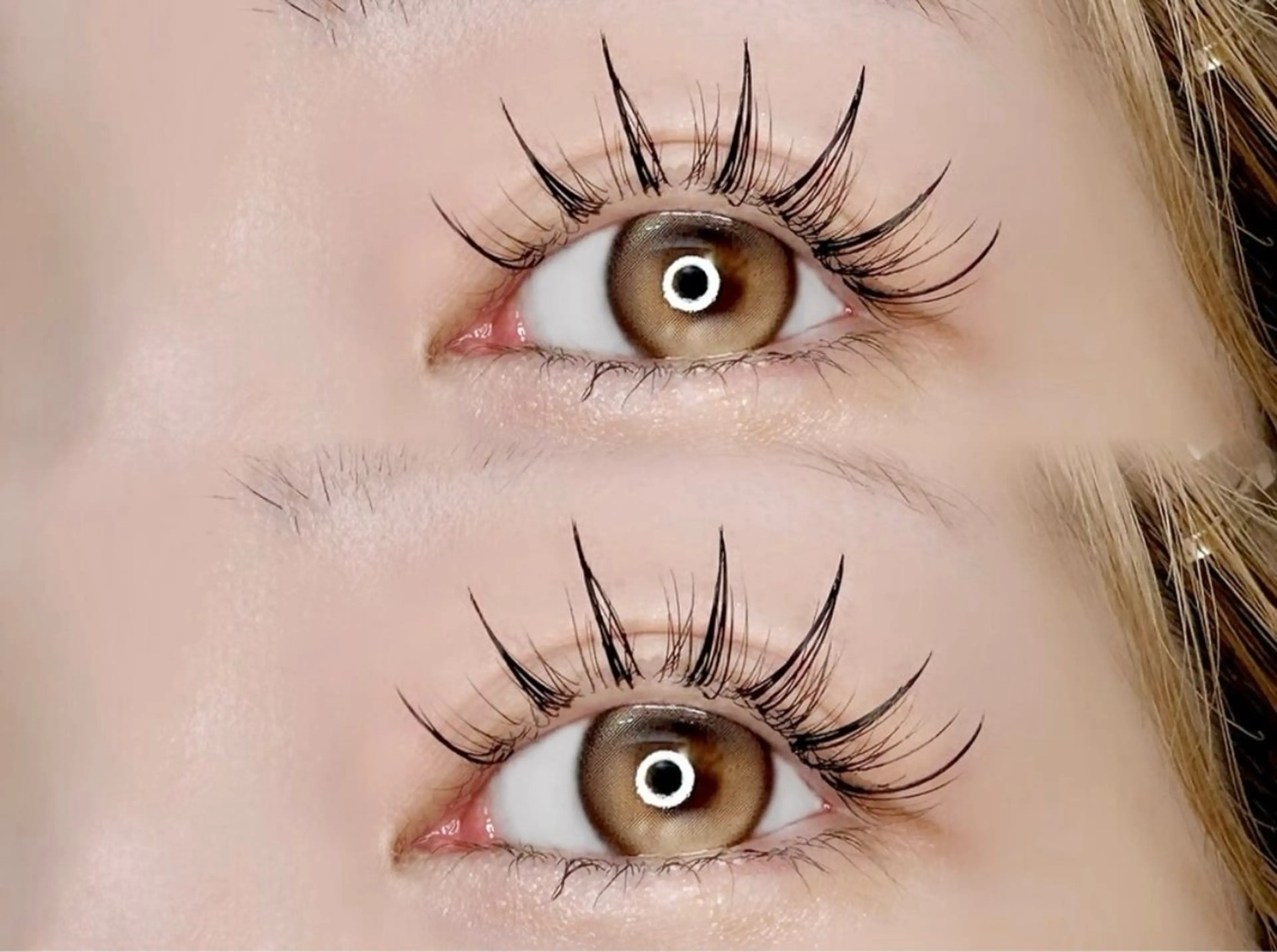 〖オフ+500〗💭🤍ྀི韓国アイドル風束感エクステ66本or86本🩷ᩚの写真