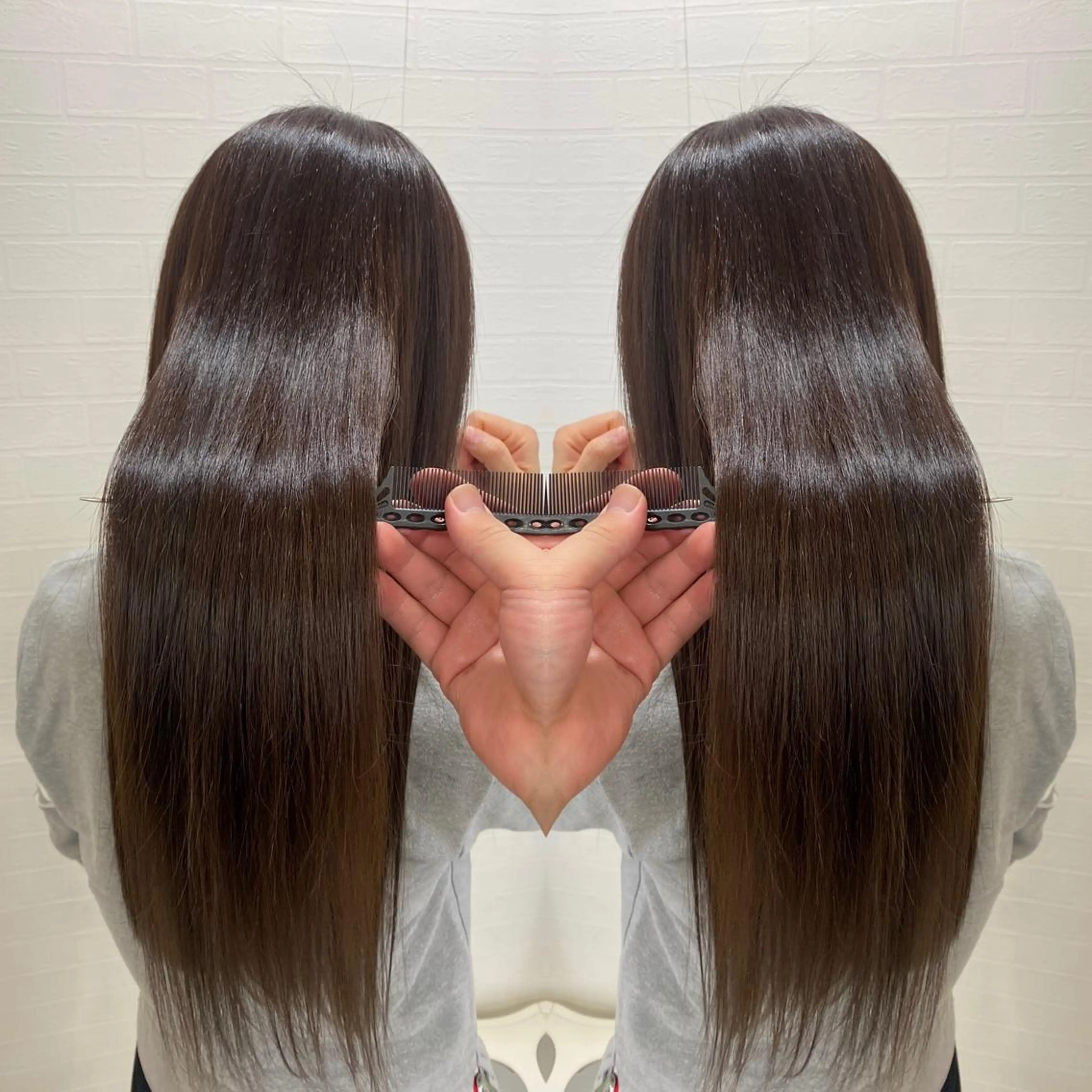 ロング カラー 髪質改善 カット ヘアカラー 髪質改善カラー/店長 宮内秀峰のヘアスタイル