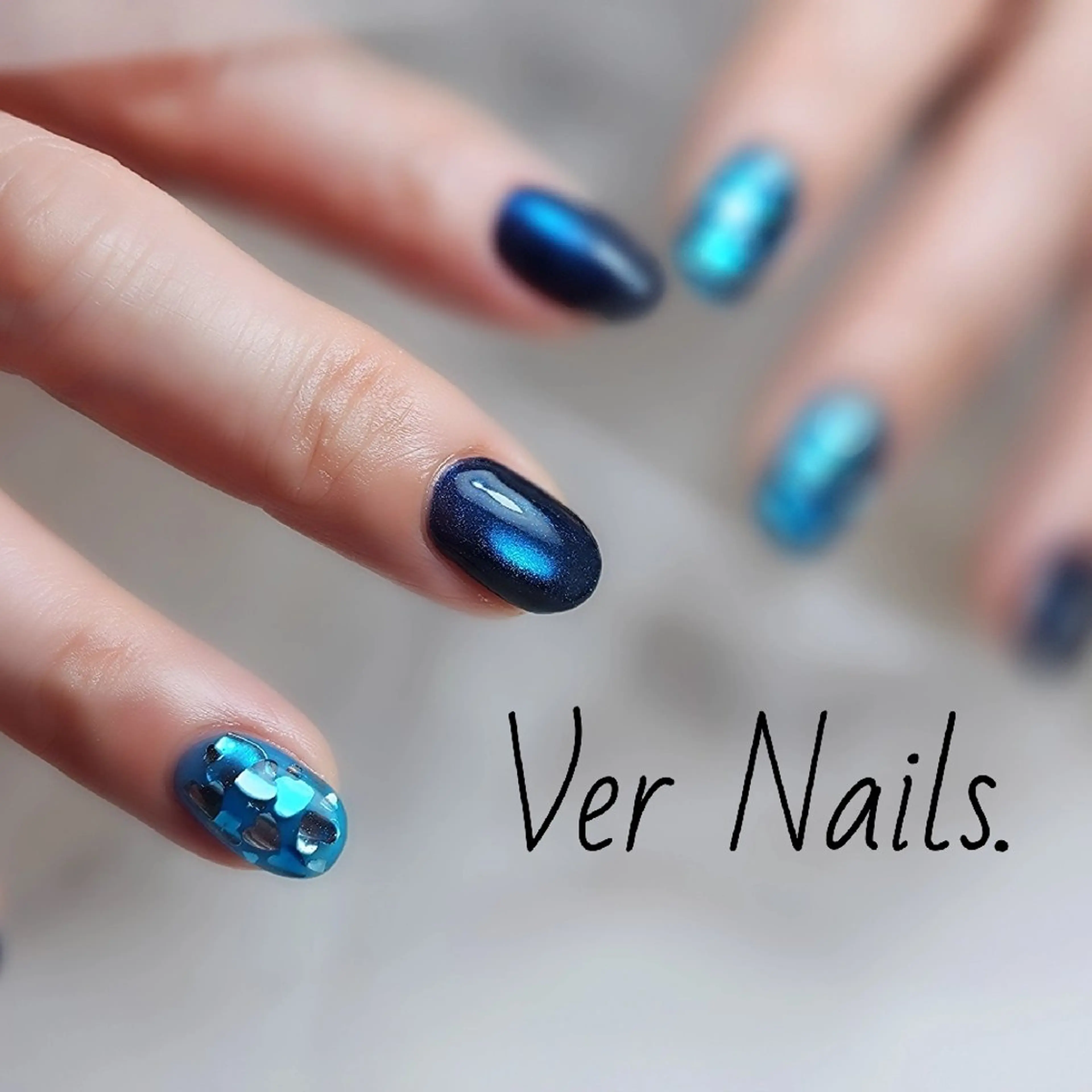 ネイル ハート バレンタイン ハンドネイル Ver  Nails.のその他イメージ