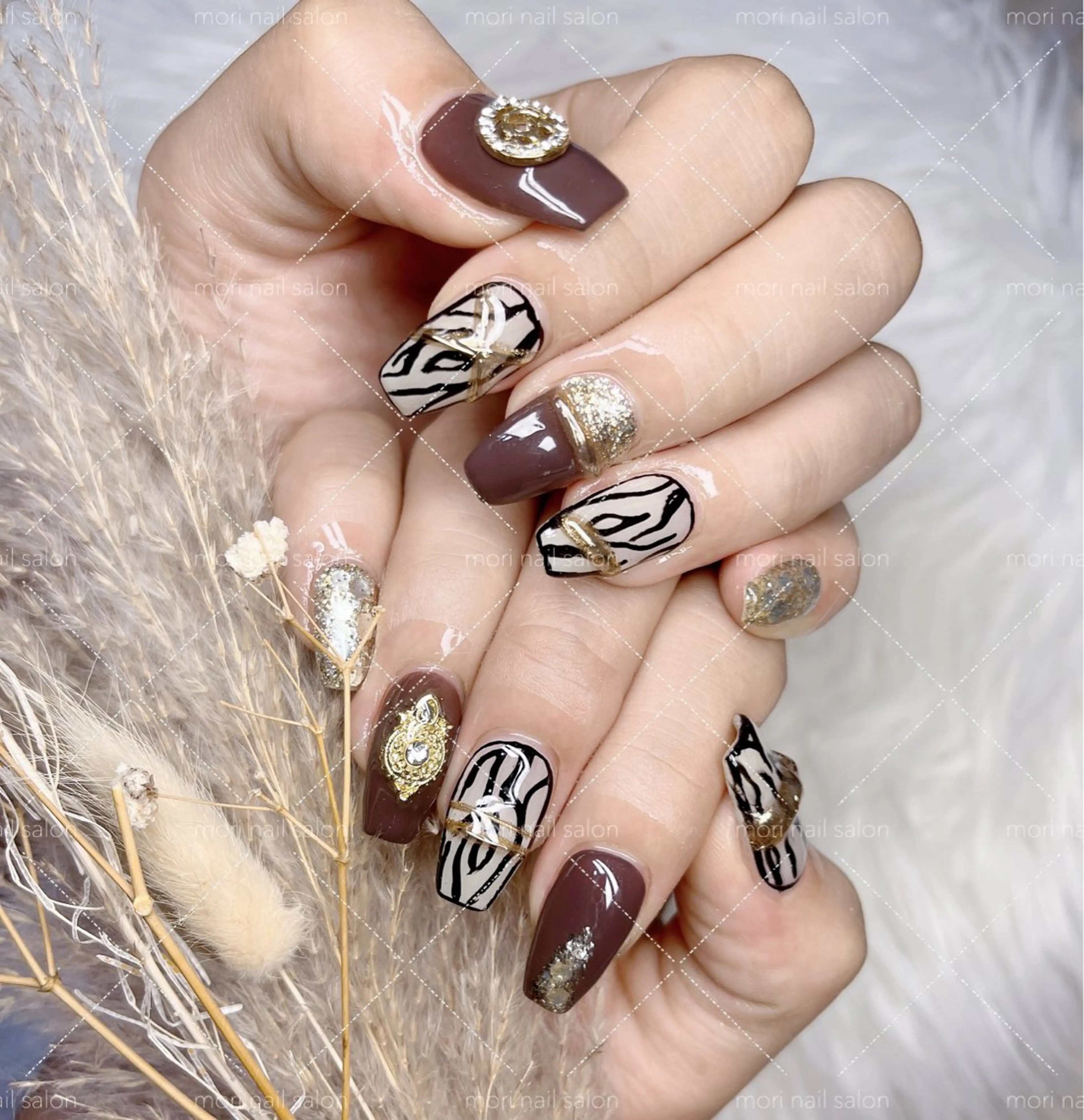 ネイル 森 ネイルサロンのネイルデザイン