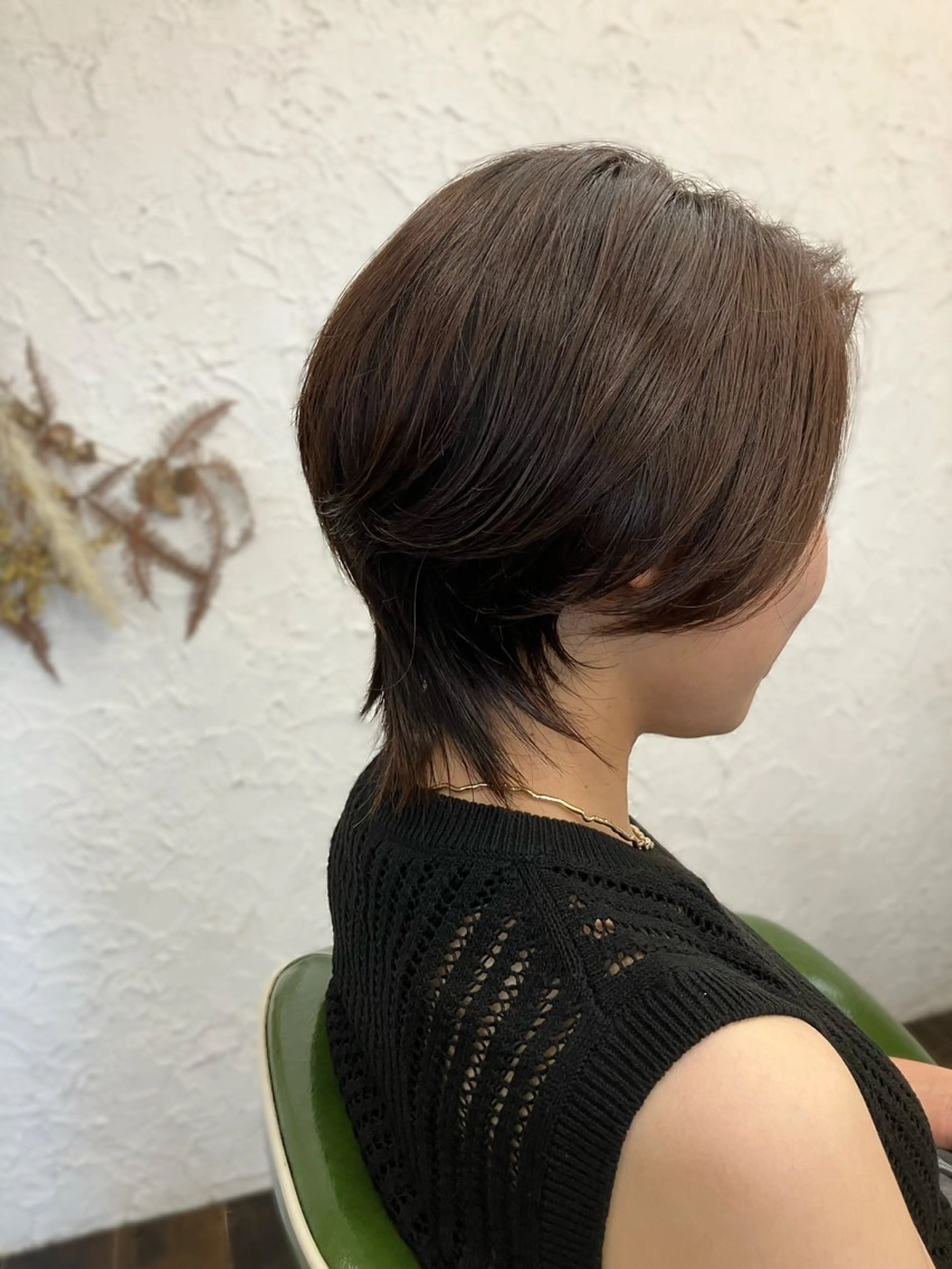 ショート カット ヘアカラー 末吉 慶多のヘアスタイル