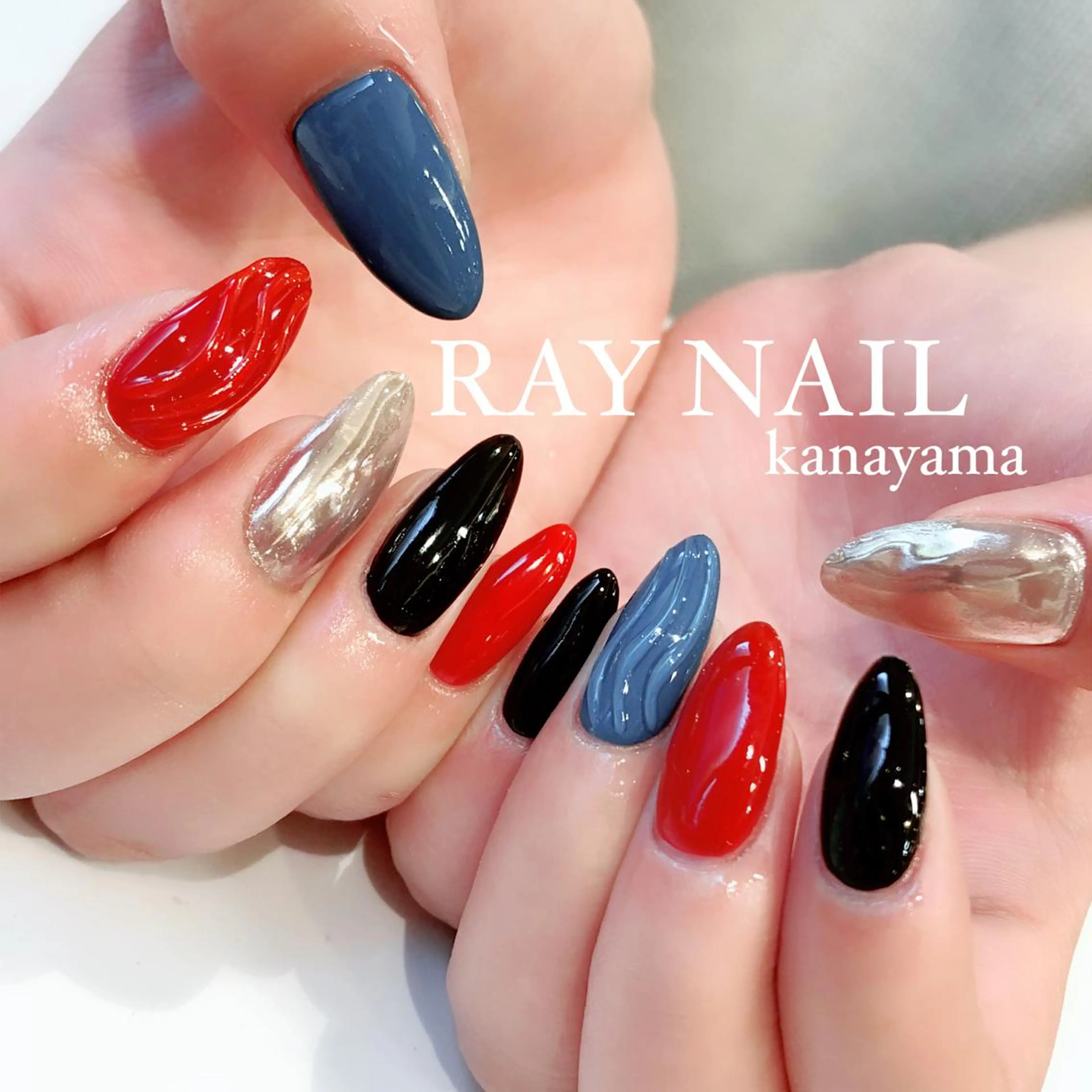 ネイル ワンカラーネイル Arowa 伊田のネイルデザイン