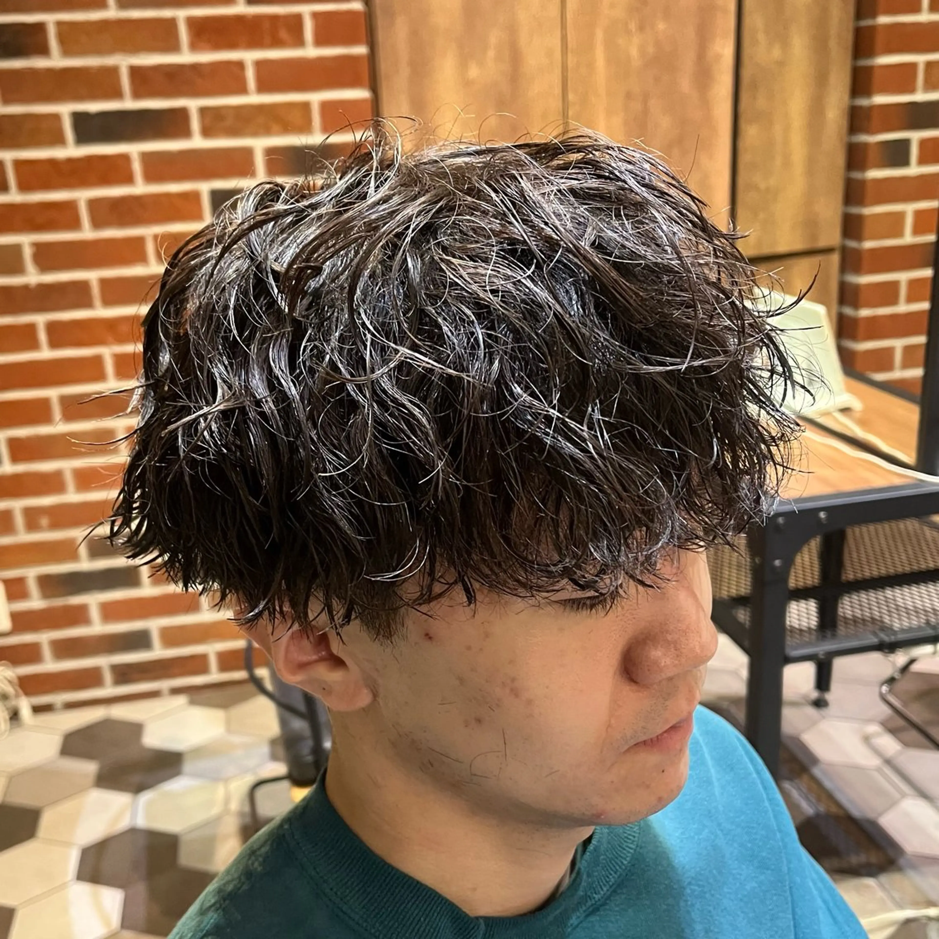 ショート パーマ メンズ 梅田/メンズ専門 /加地光尊のヘアスタイル