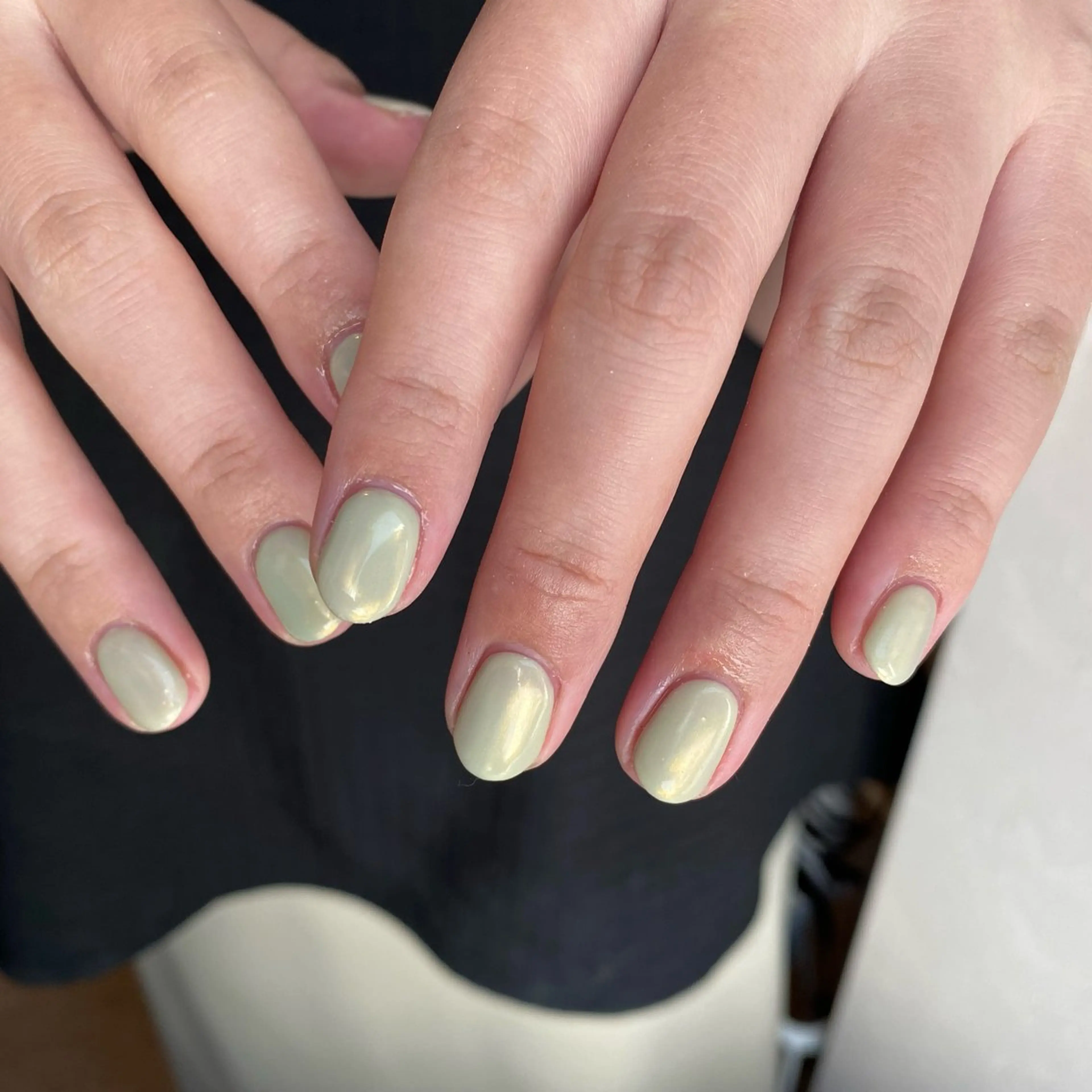 ネイル オーロラネイル ハンドネイル scre as Etelのネイルデザイン