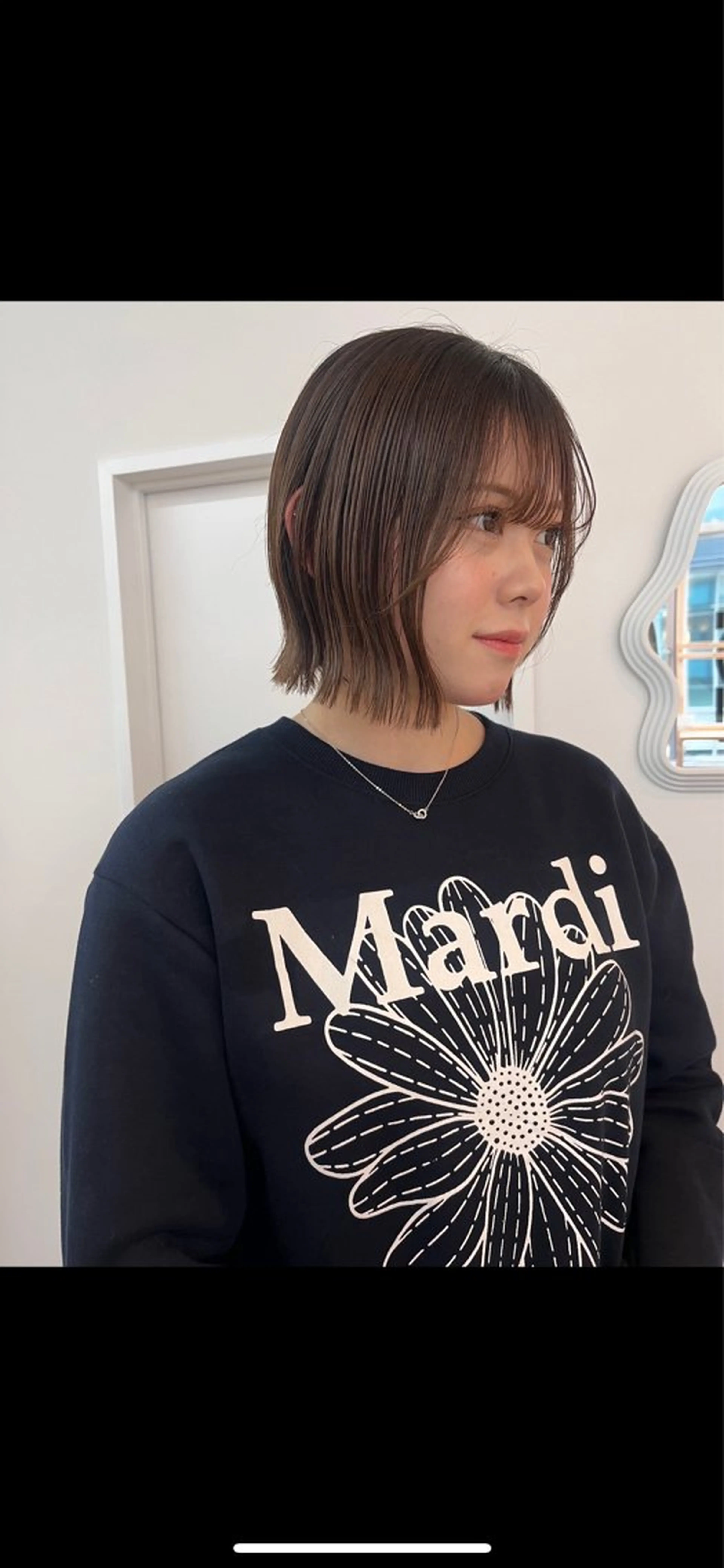 ミディアム レイヤーカット/韓国 ヘア/ honokaのヘアスタイル