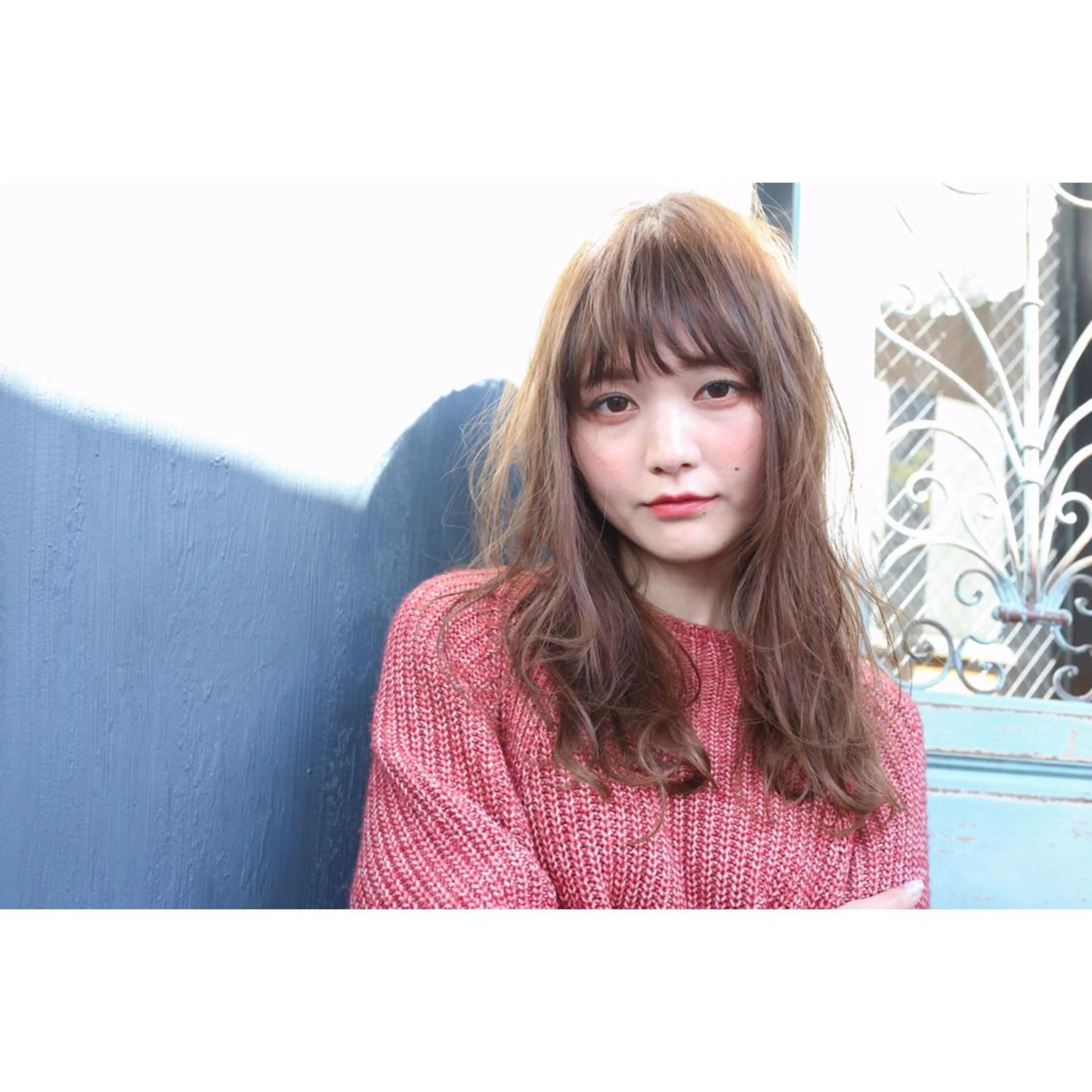 ミディアム セミロング ロング カラー パーマ ショート/レイヤー なら石井知希のヘアスタイル