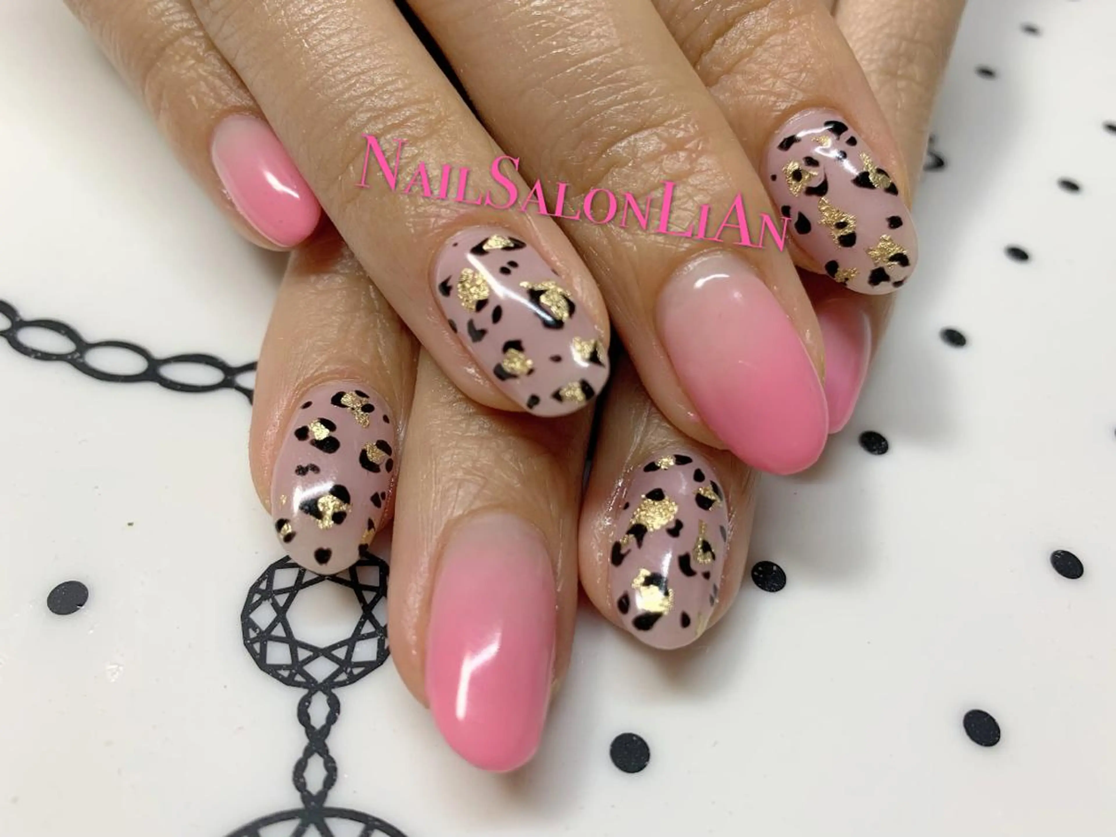 ネイル 持ち込み ハンドネイル NailSalon LiAnのネイルデザイン