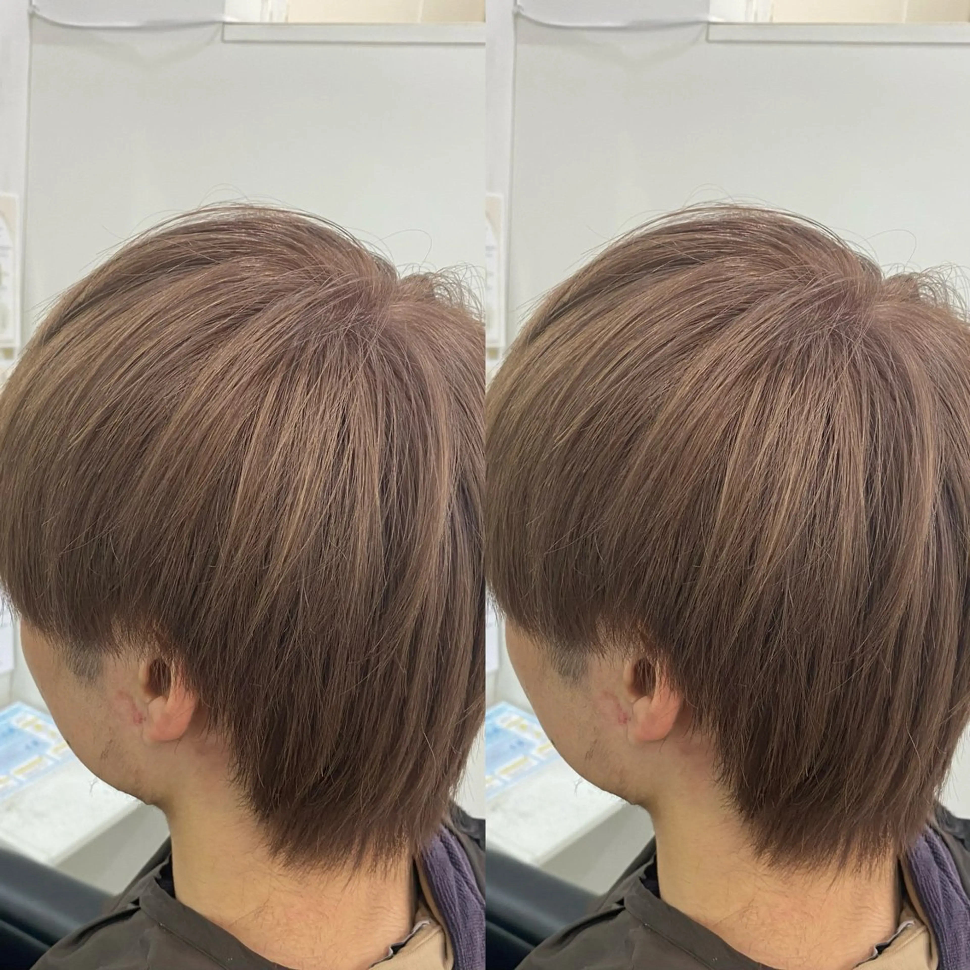 【ご新規様限定🔥】 【マッシュショート🌟】カット＋⚡️アイロンスタイリング⚡️ ¥3900の写真