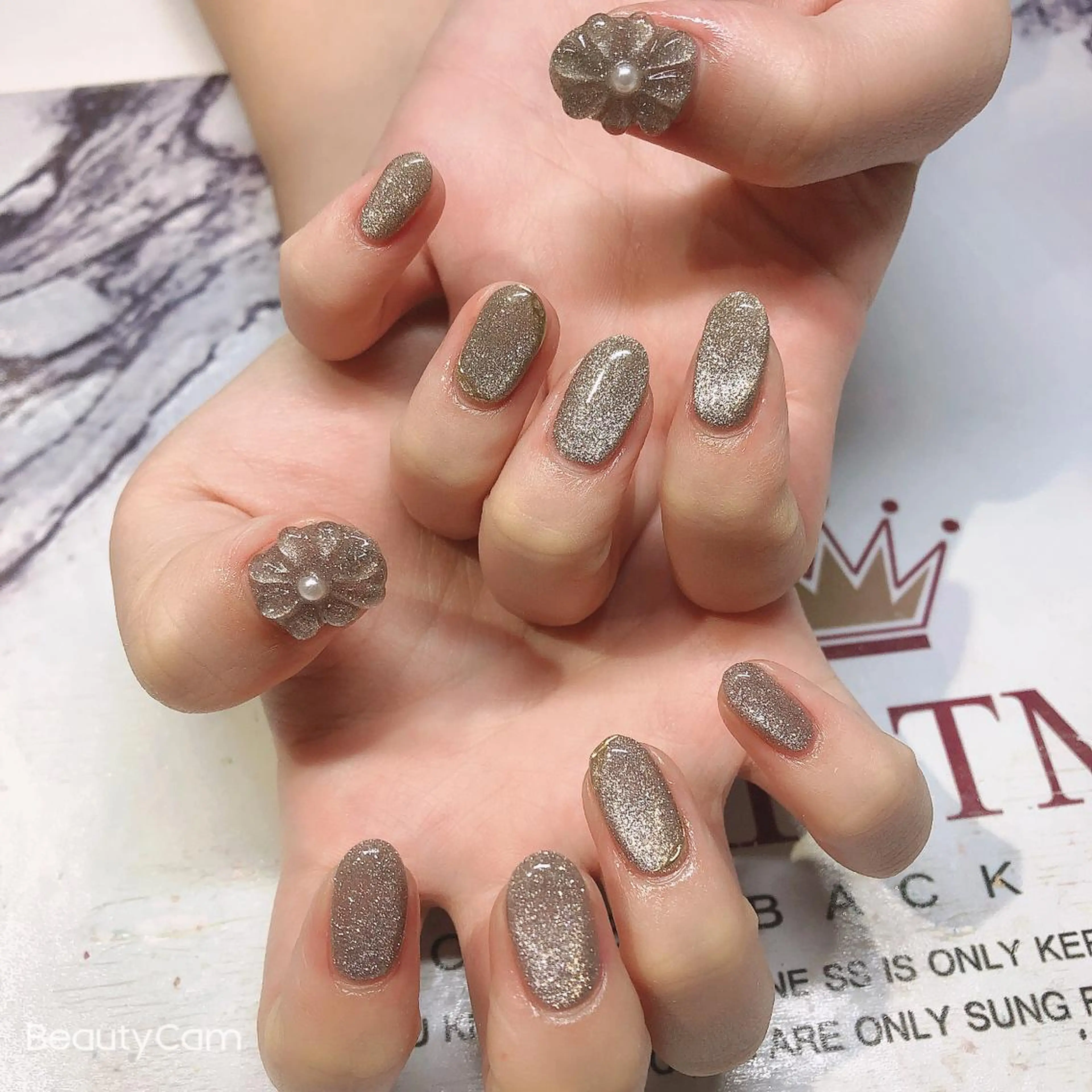 ネイル ハンドネイル ガレンドウ 白澤 愛子のネイルデザイン