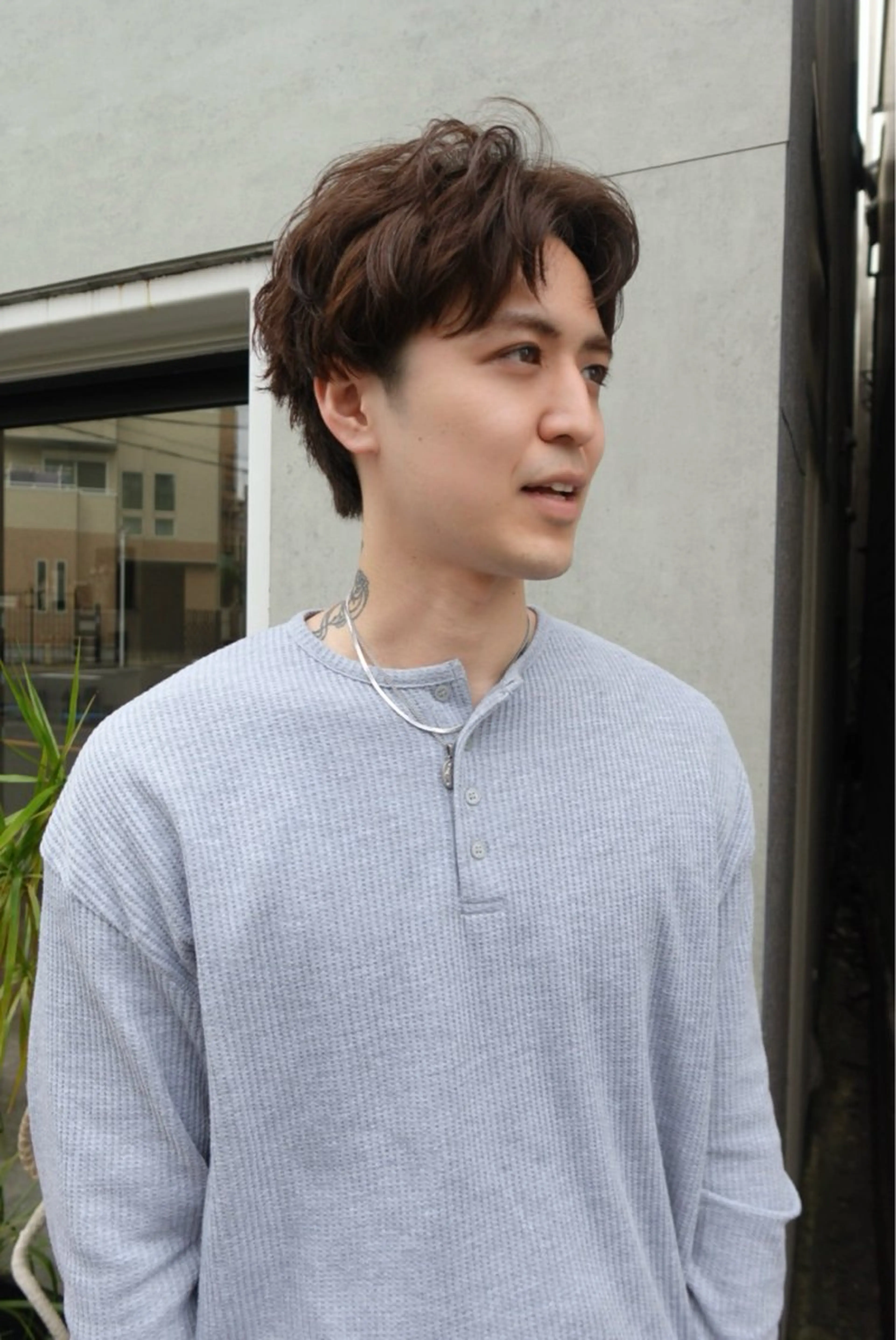 ショート カラー メンズ メンズショート ショートヘア カット ヘアカラー トリートメント ✳︎透明感カラー✳︎ ボブ✳︎nanaのヘアスタイル