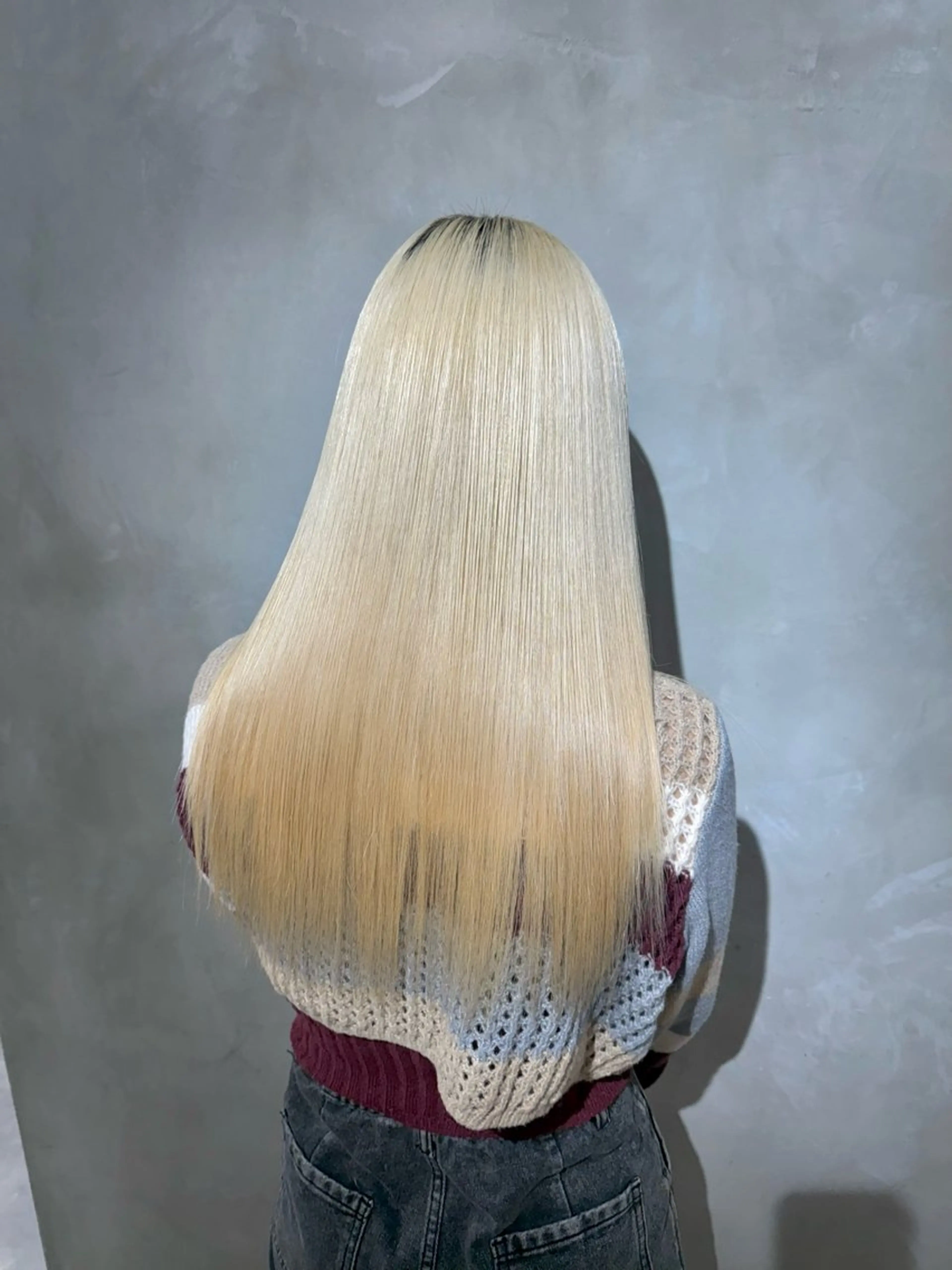 ロング カラー ヘアカラー 髪質改善、全席個室、 錦糸町⭐️原孝嘉のヘアスタイル