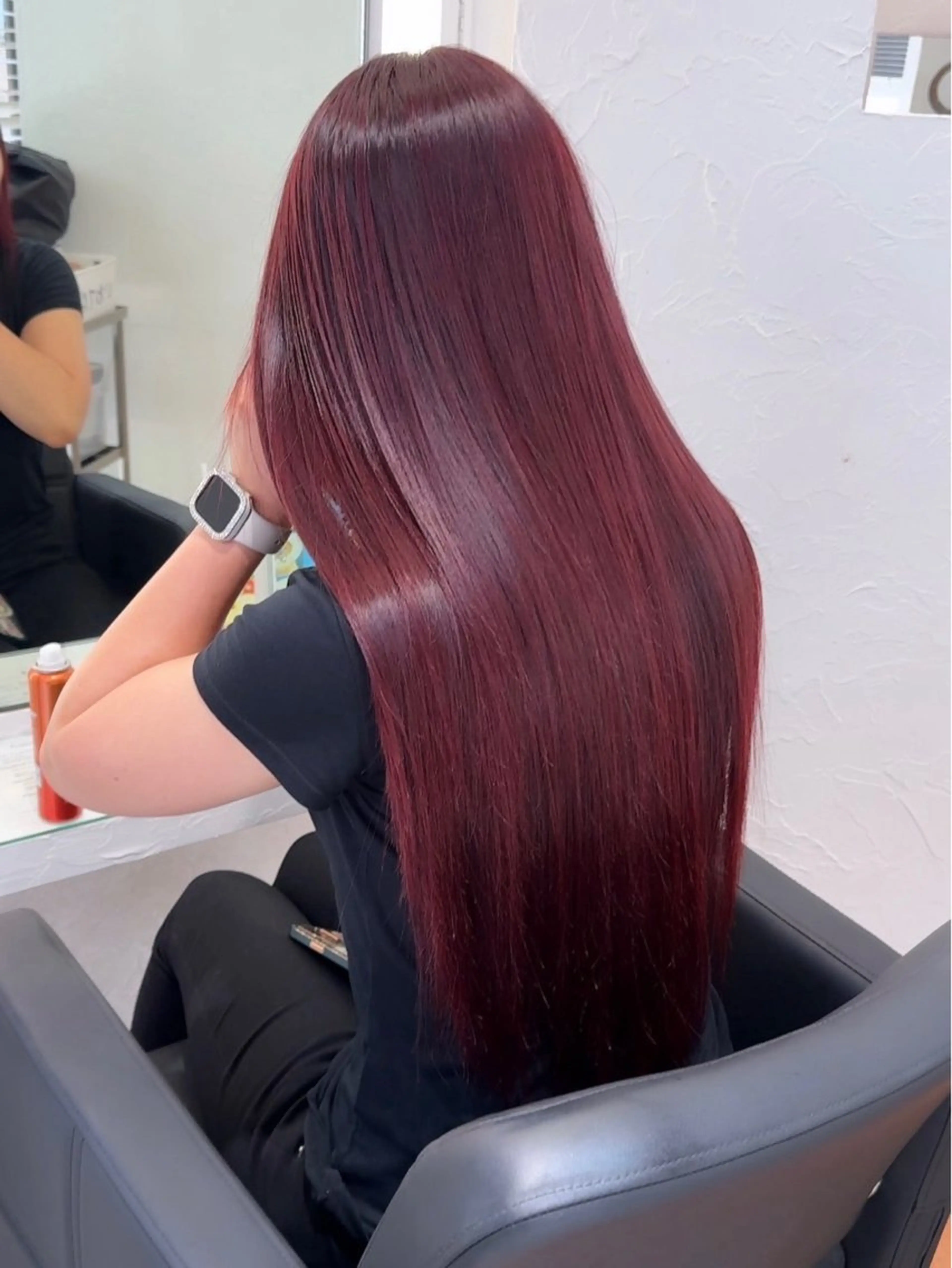 カラー うちま ちひろのヘアスタイル