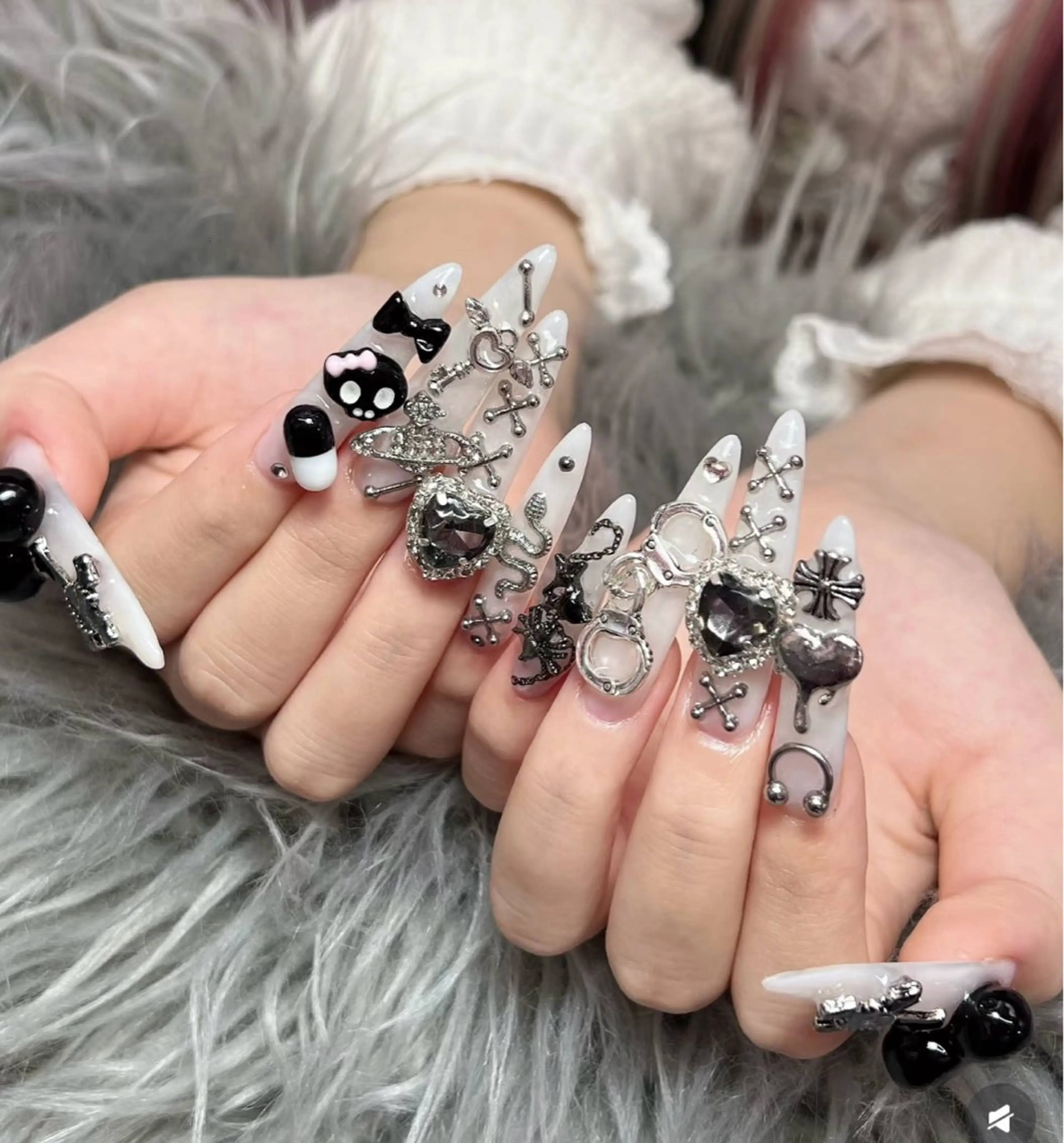 ネイル ハンドネイル ハンドケア you美nail所属・sunnynail 小桃のネイルデザイン