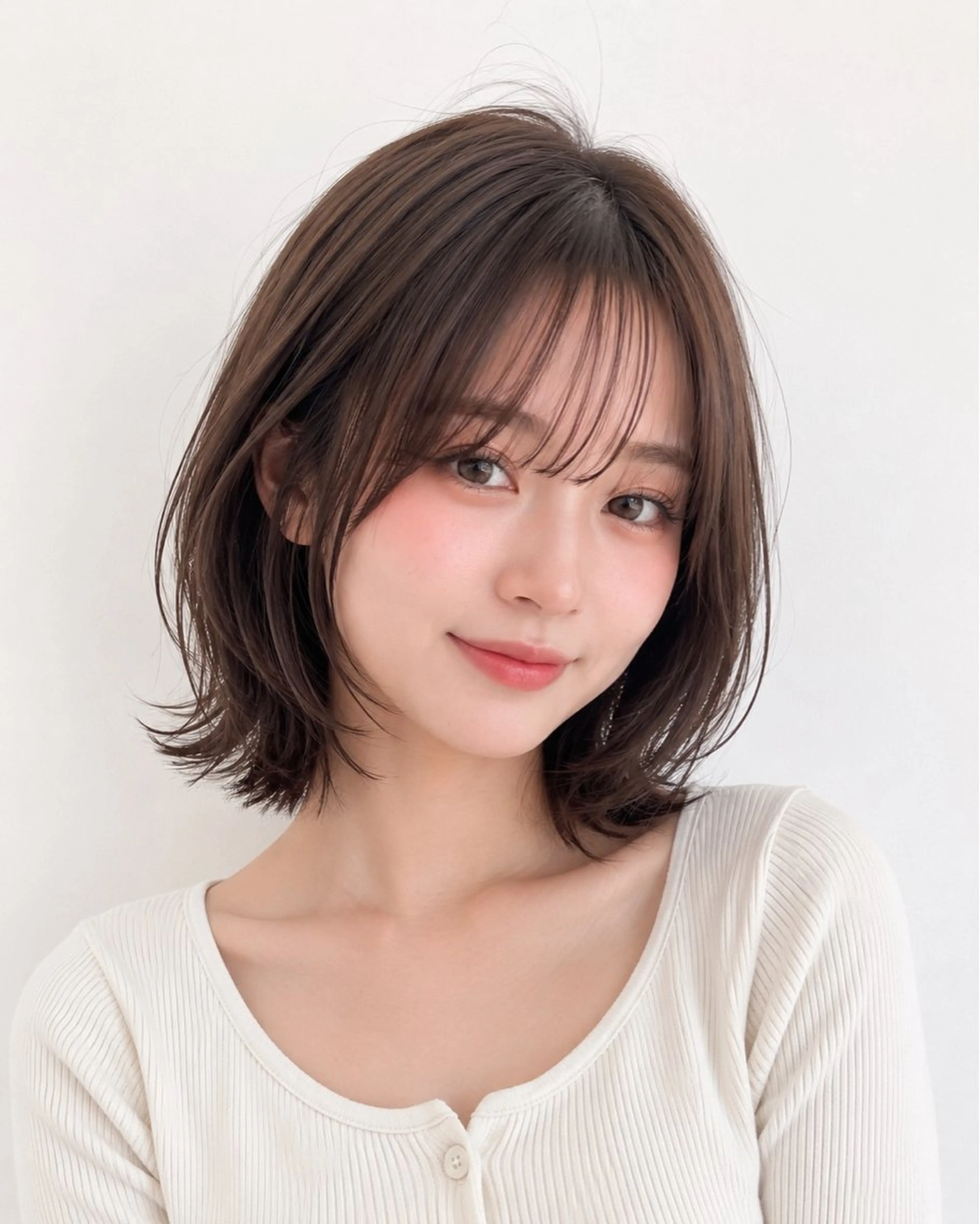 ミディアム レイヤーカット/ ほたる🌼のヘアスタイル