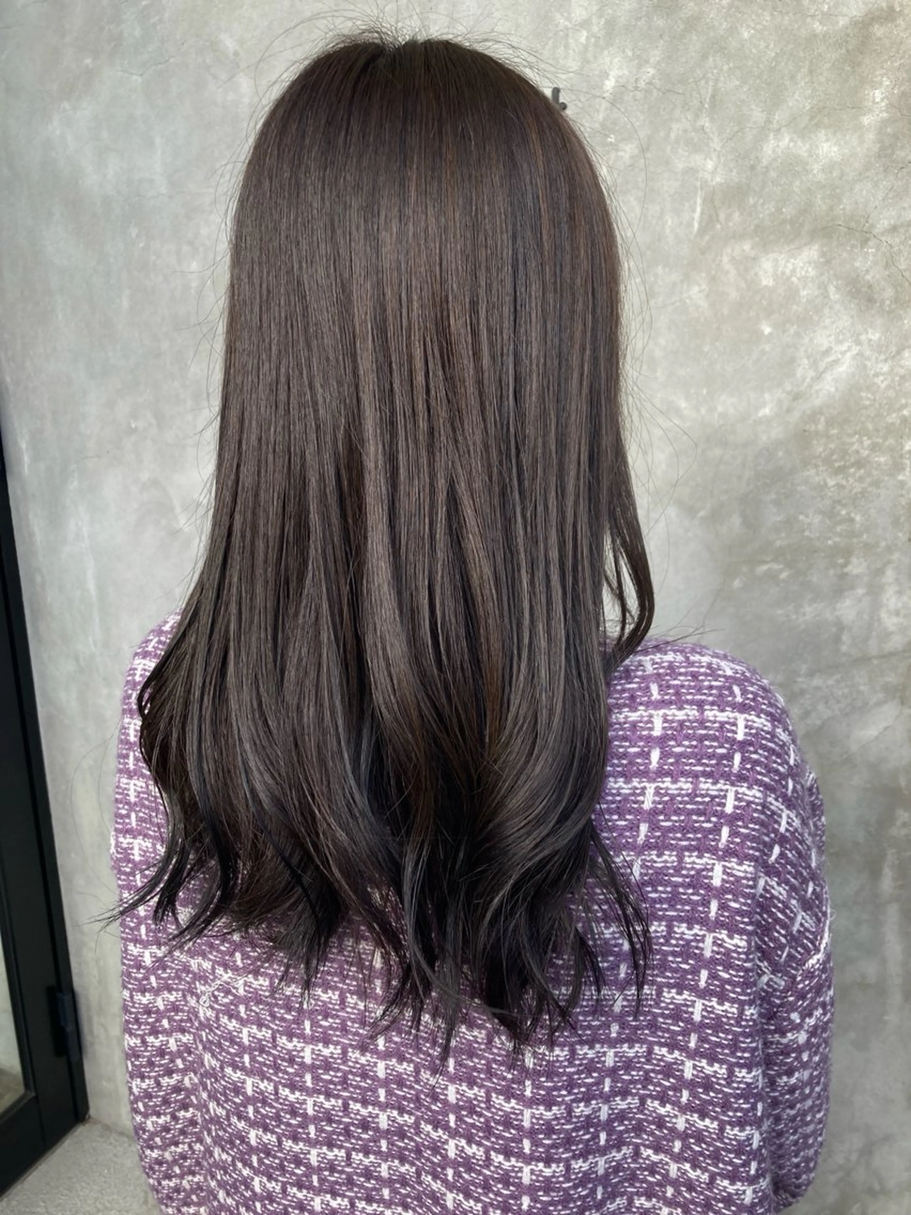 ロング カラー 大西 瞭弘のヘアスタイル