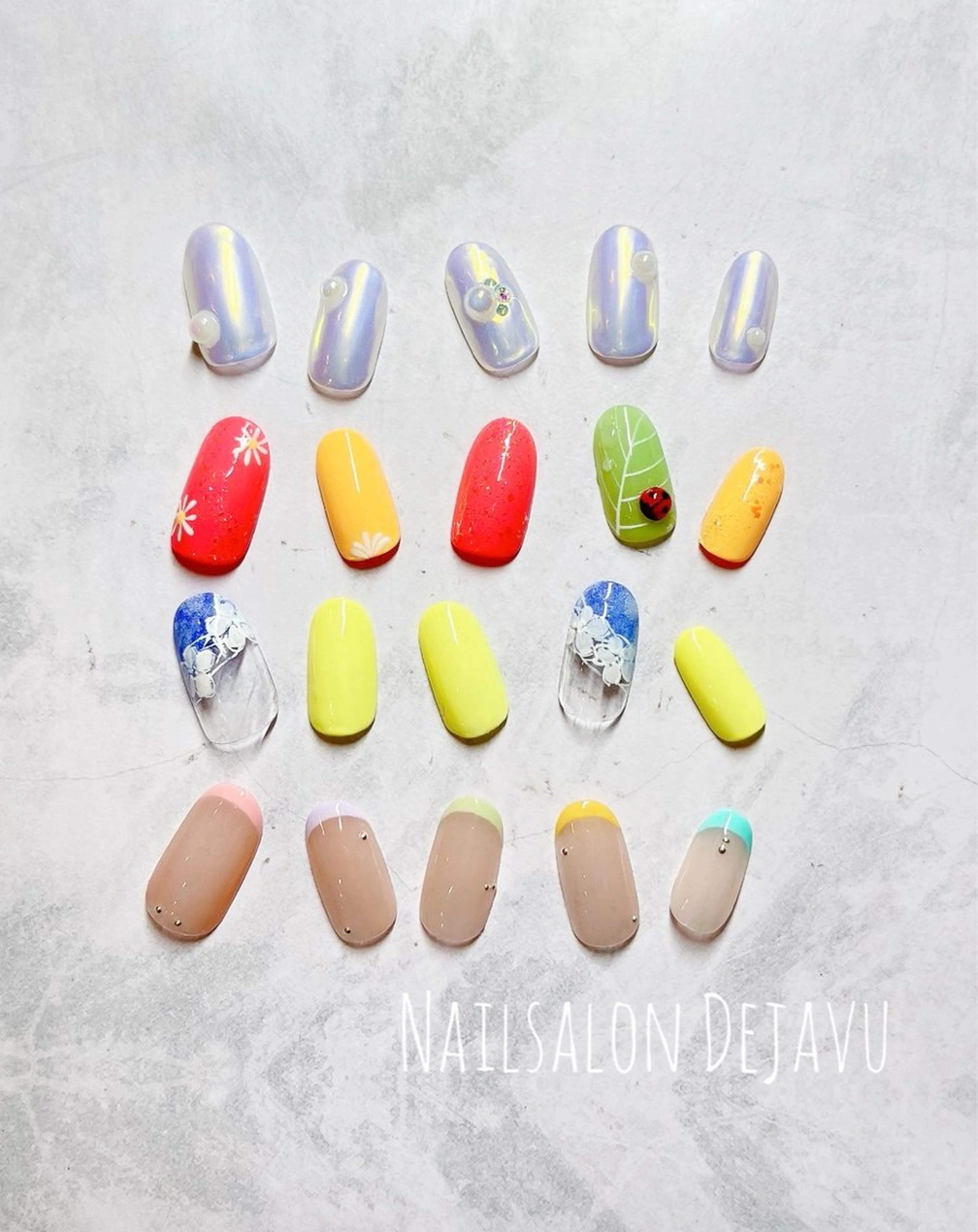 ネイル ハンドネイル Nail salon Dejavu 🌿のネイルデザイン