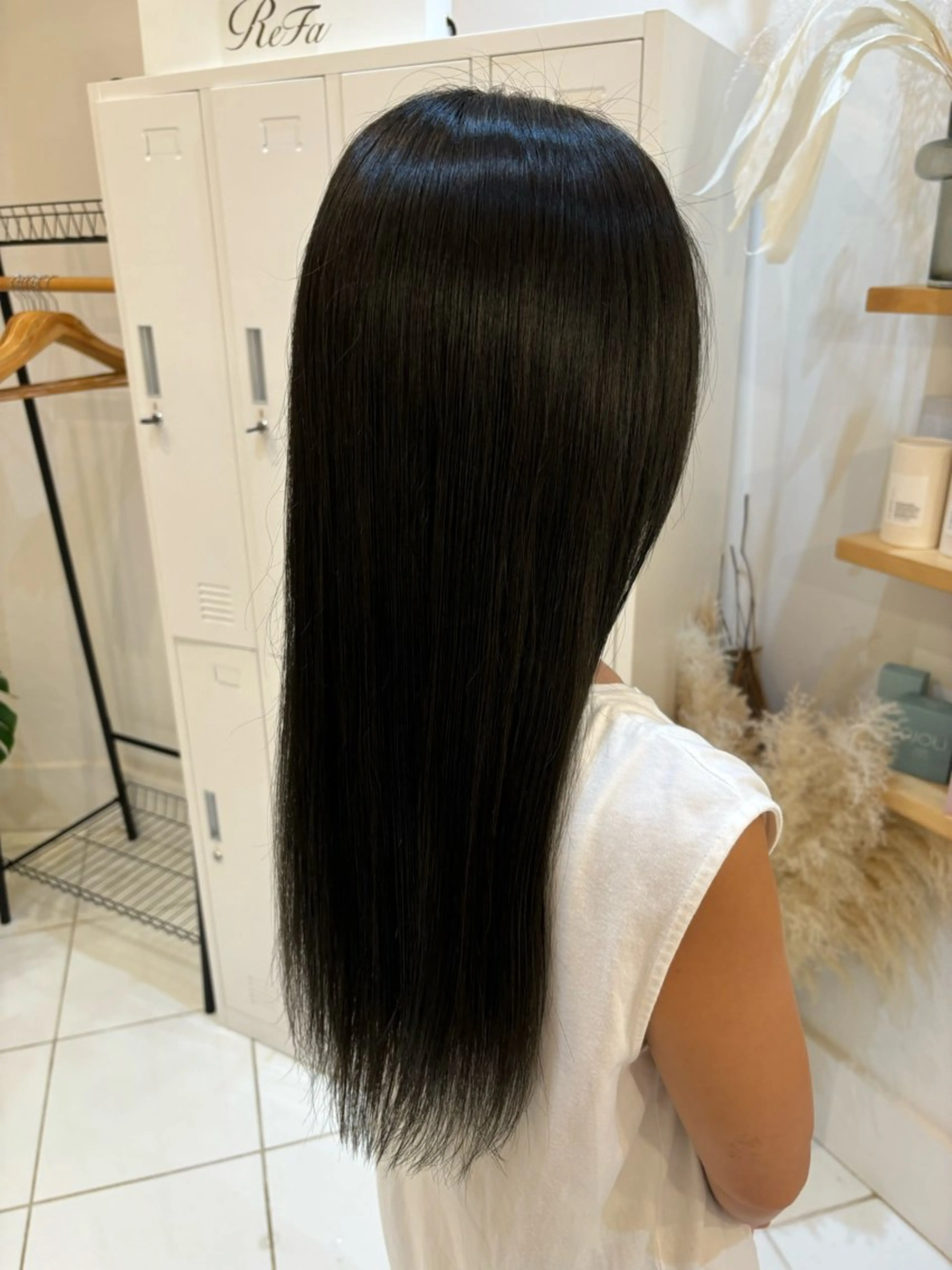 ロング カラー 縮毛矯正 大船/ハイライト Kananiのヘアスタイル