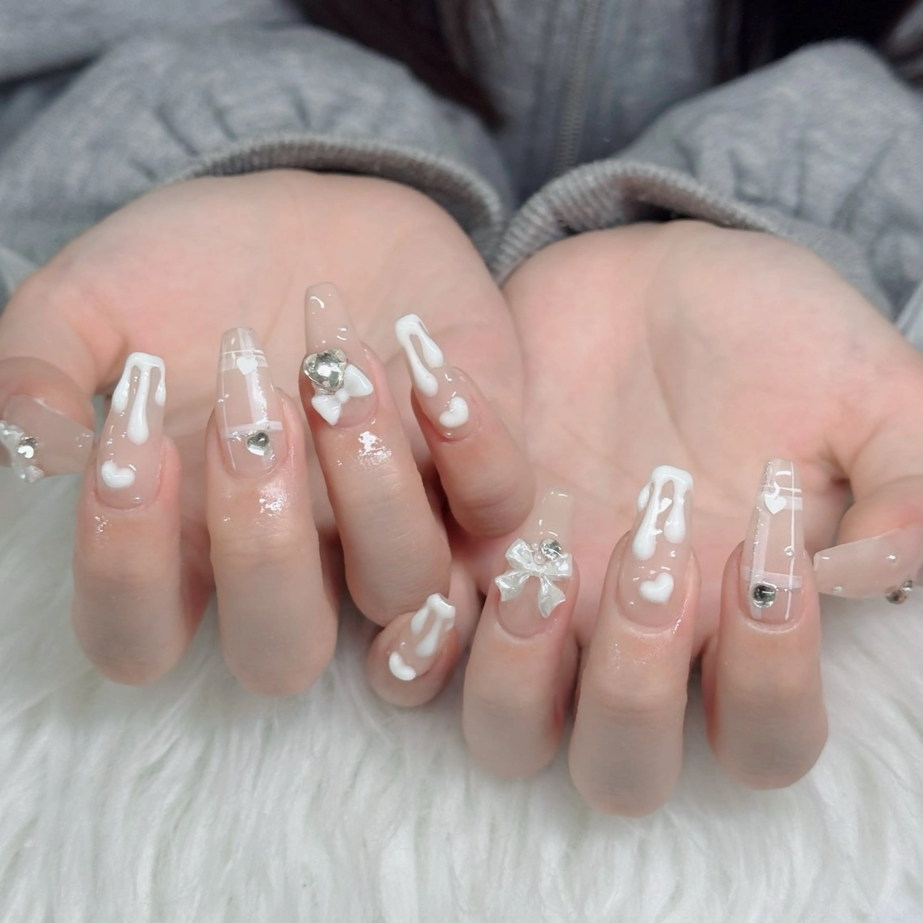 ネイル べっ甲ネイル チークネイル フラッシュネイル フラワーネイル フットネイル ハンドネイル Hani Nail Salonのネイルデザイン