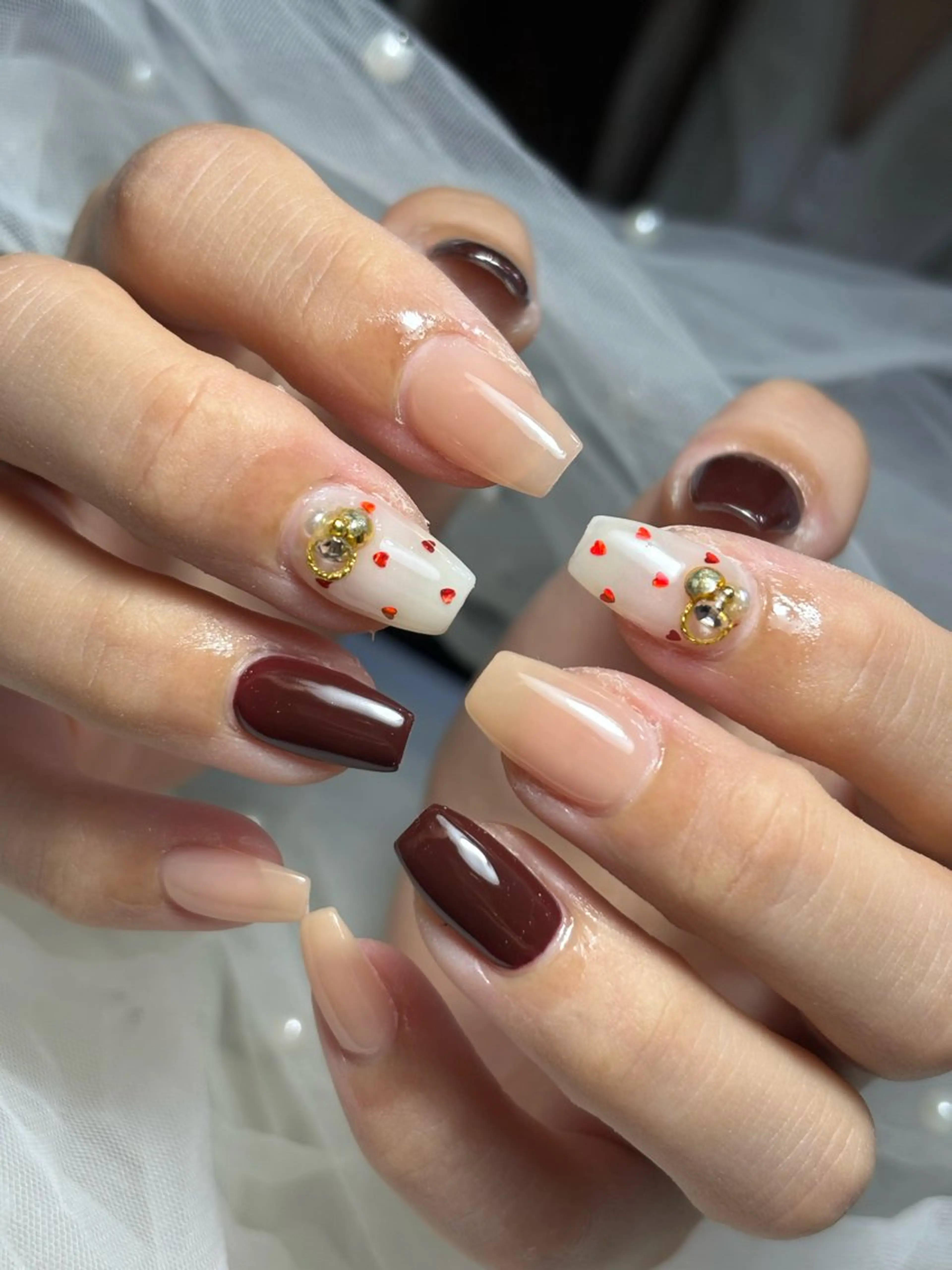 ネイル ハンドネイル フットネイル ✴︎ Delightのネイルデザイン