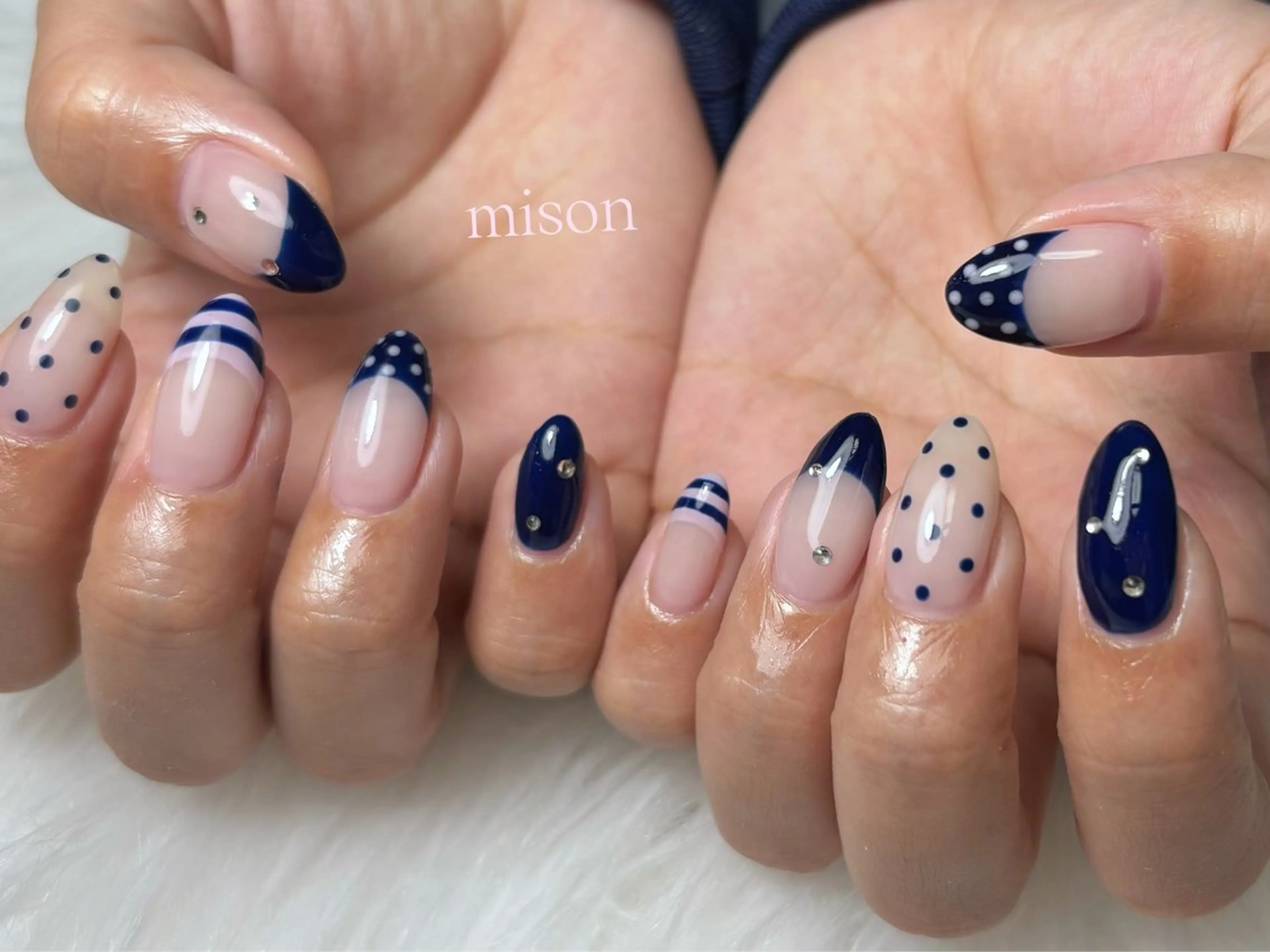 ネイル mison 安形友花のネイルデザイン